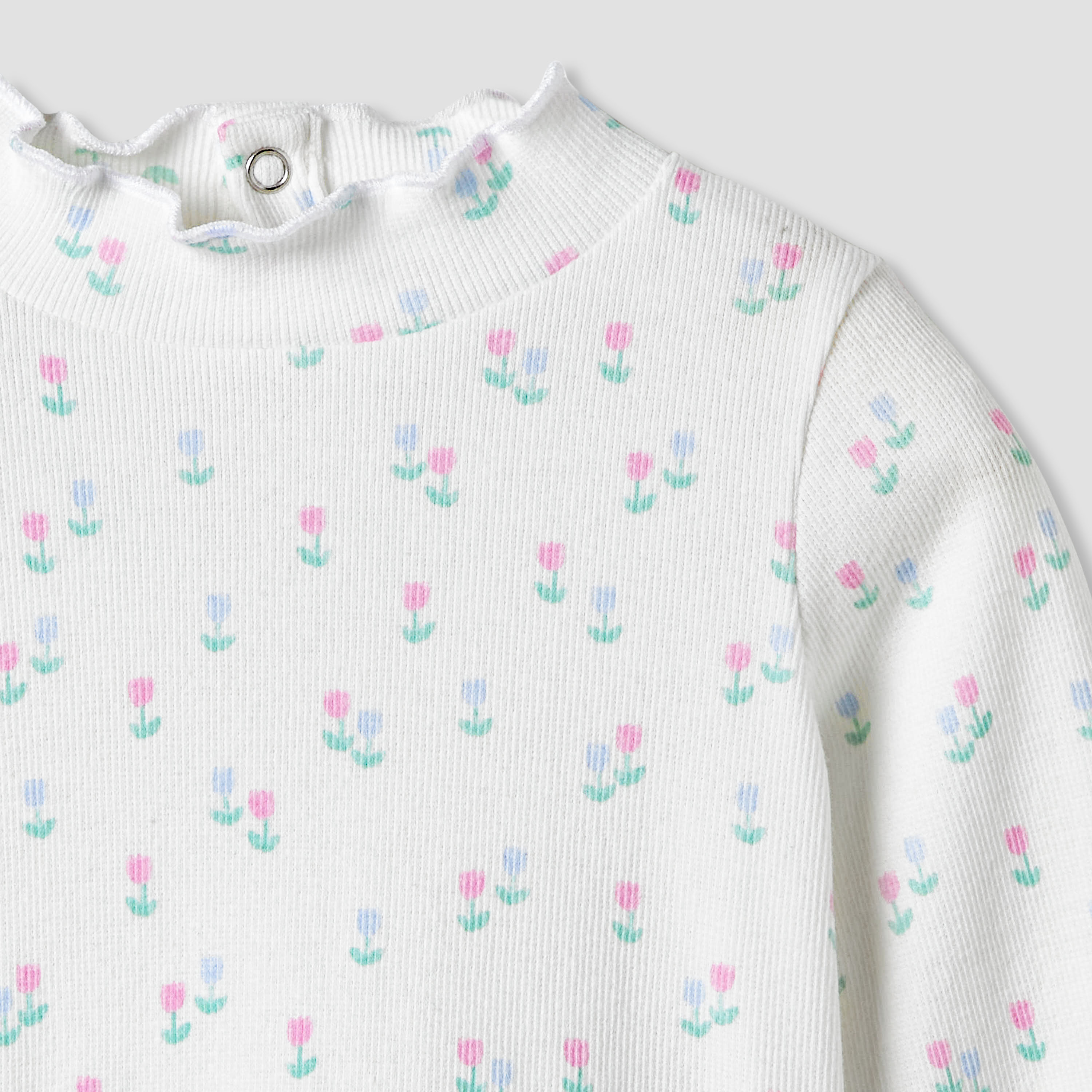 Juniors Printed T-shirt with Sweatshirt and Joggers Set-baby-girls-clothing-setsandcoords-image-7