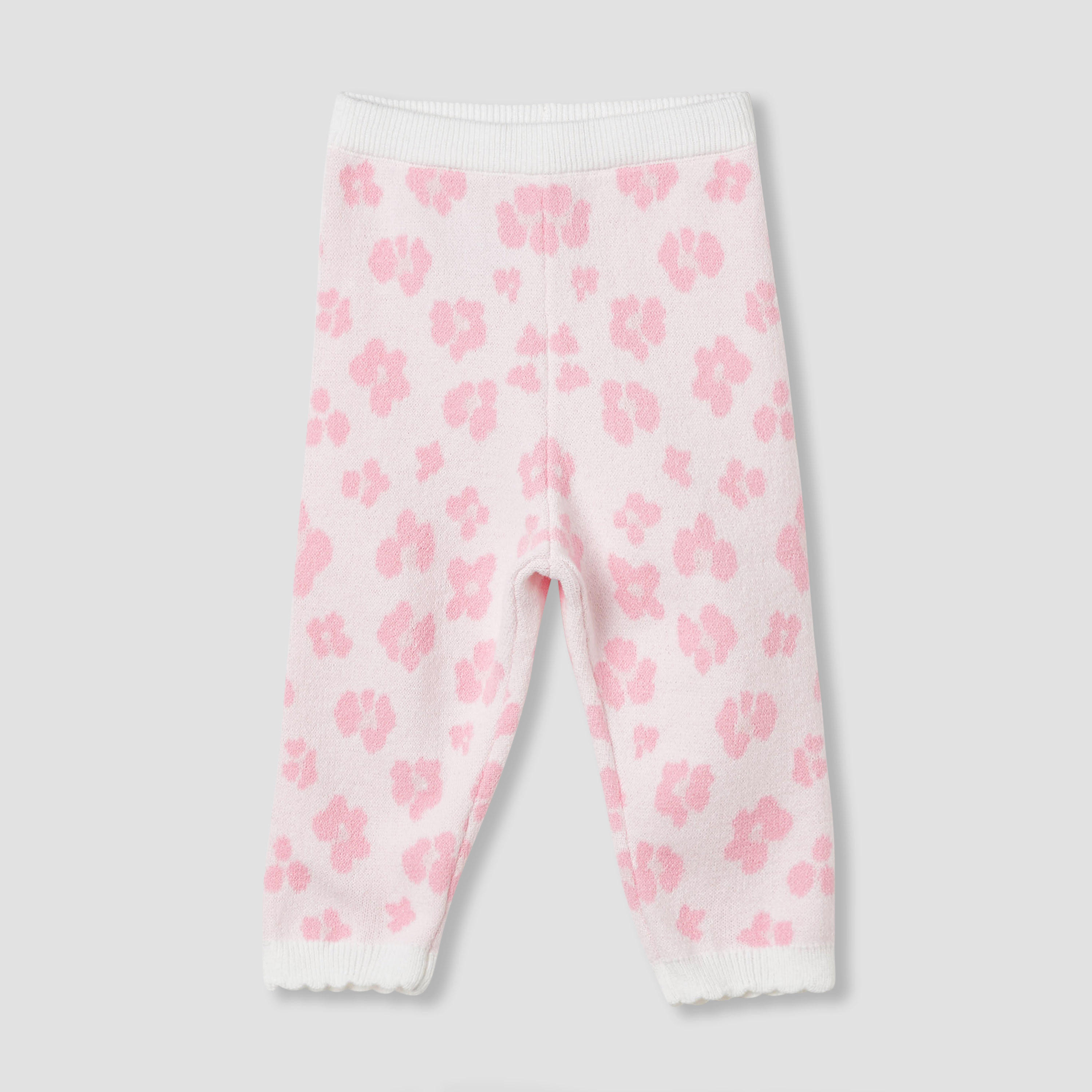Juniors Floral Print Hooded Sweater and Pants Set-baby-girls-clothing-setsandcoords-image-4