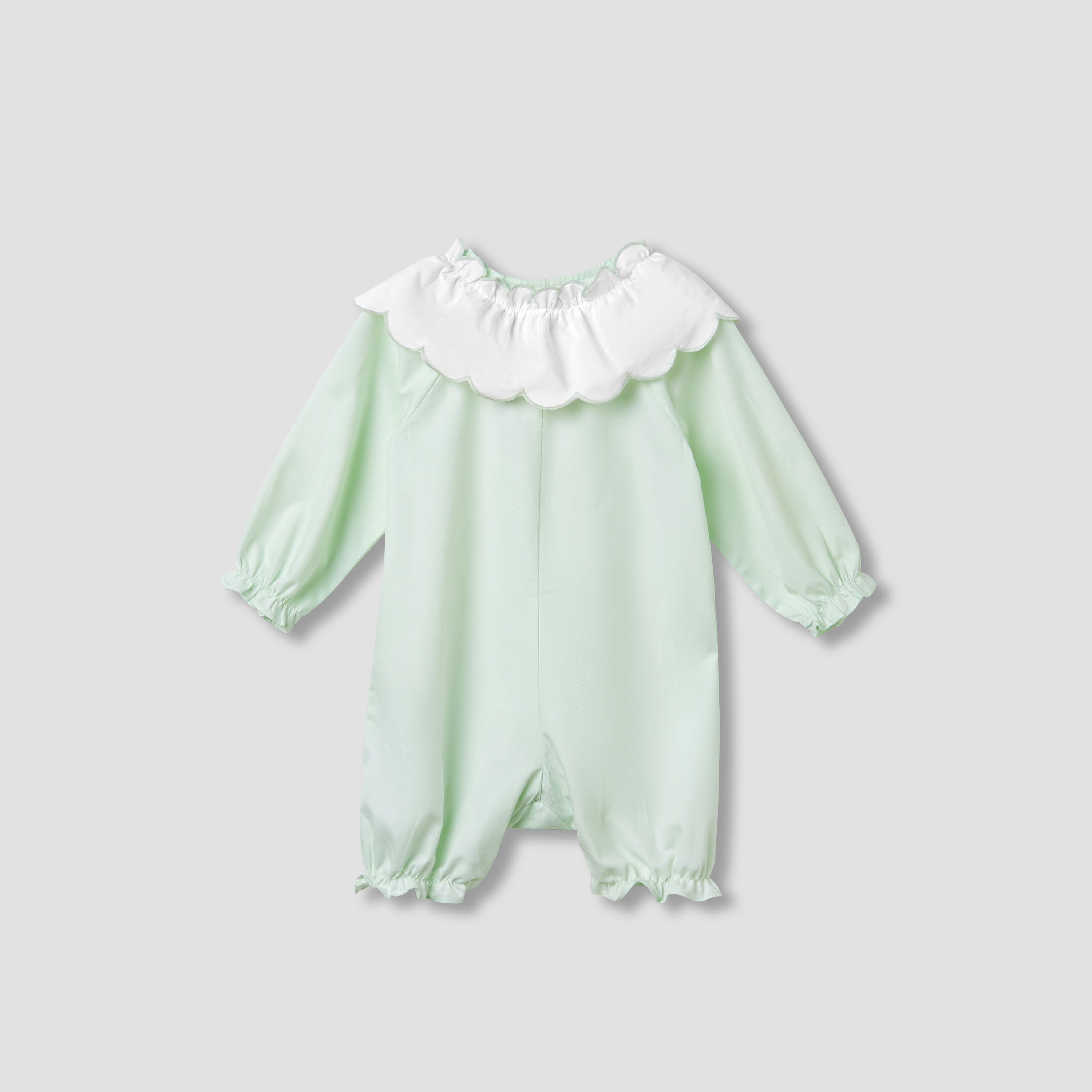 رومبر سادة بياقة بحار وفيونكة من جونيورز-baby-girls-clothing-rompers-image-3