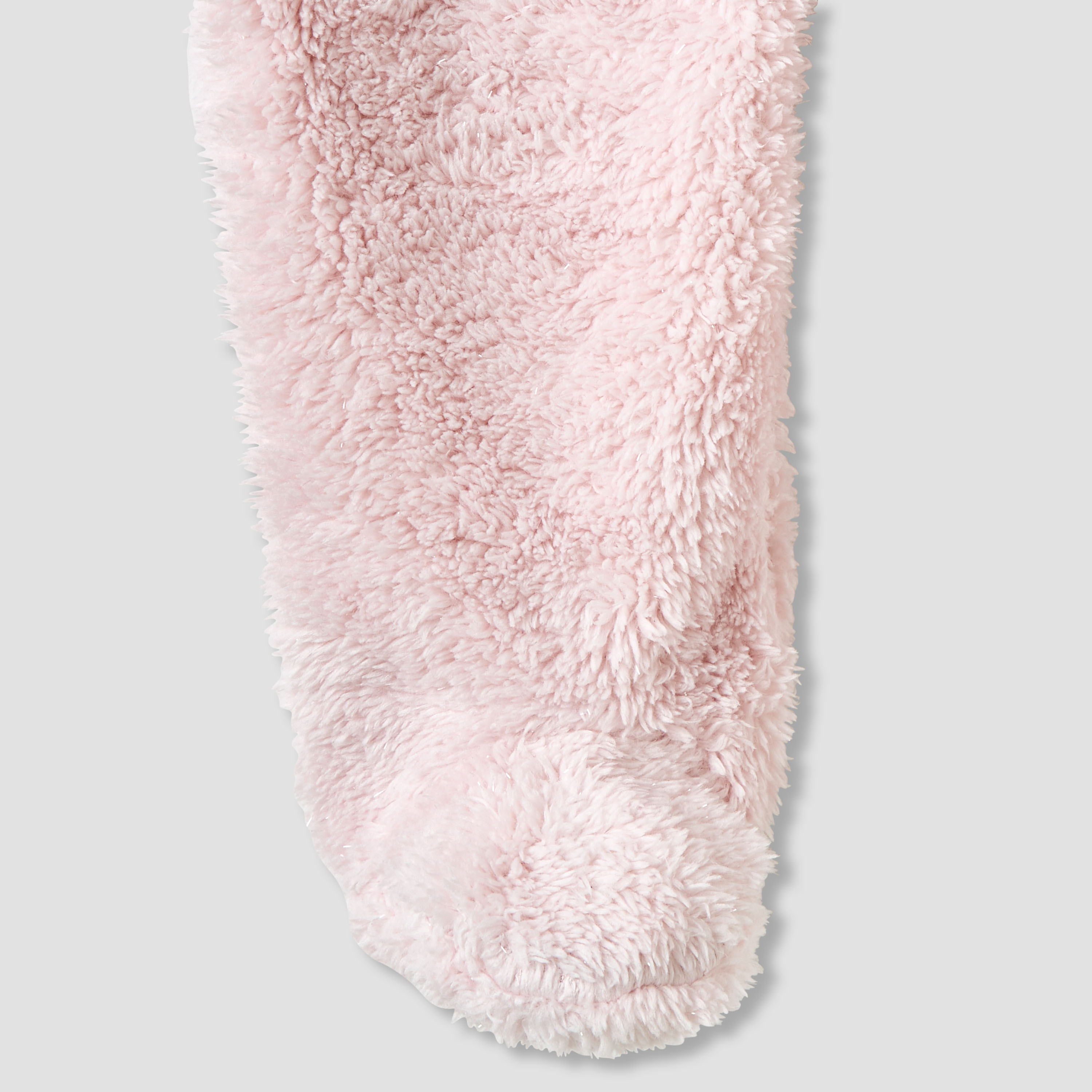 Juniors Hooded Closed Feet Romper with Fleece Texture - Long Sleeves-baby-girls-clothing-rompers-image-5