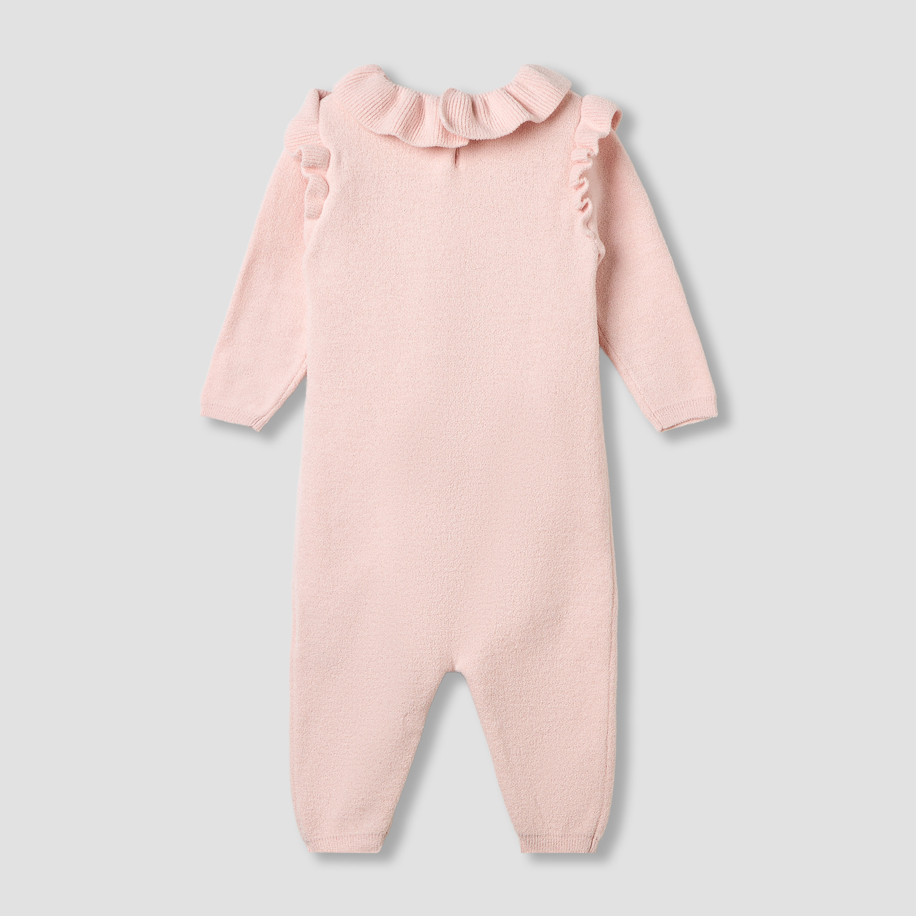 بدلة نوم بياقة وفيونكة من جونيورز-baby-girls-clothing-rompers-image-4