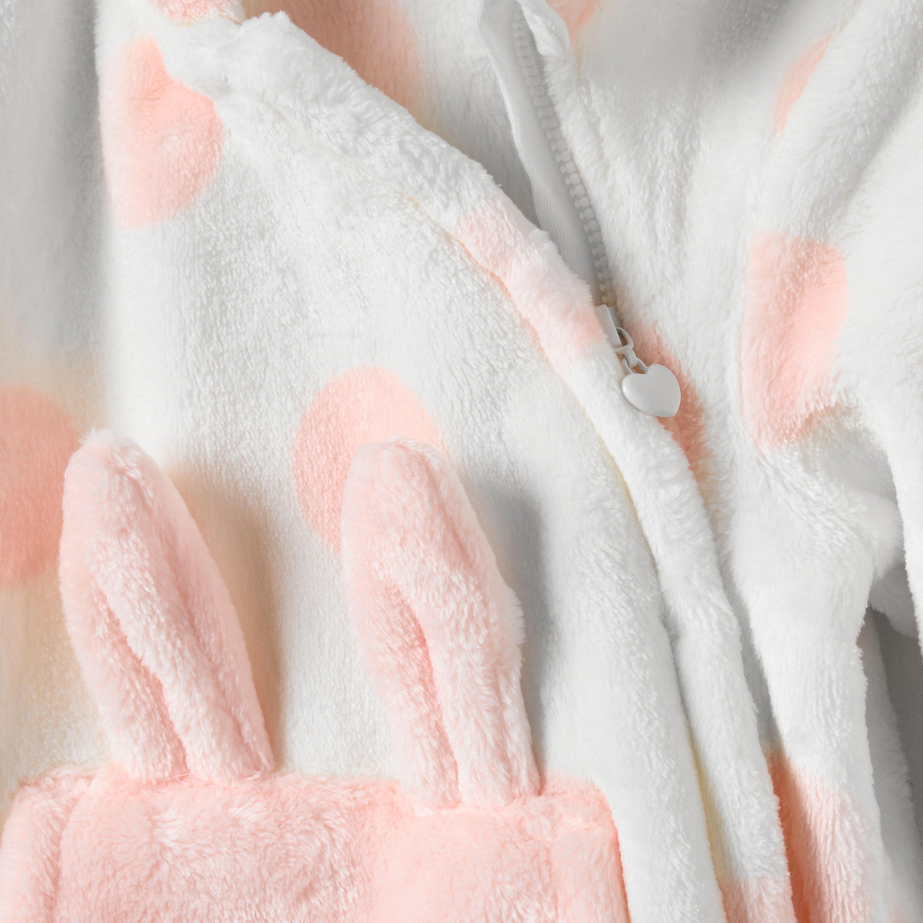 Juniors Hooded Neck Romper with Closed Feet - Long Sleeves-baby-girls-clothing-rompers-image-5