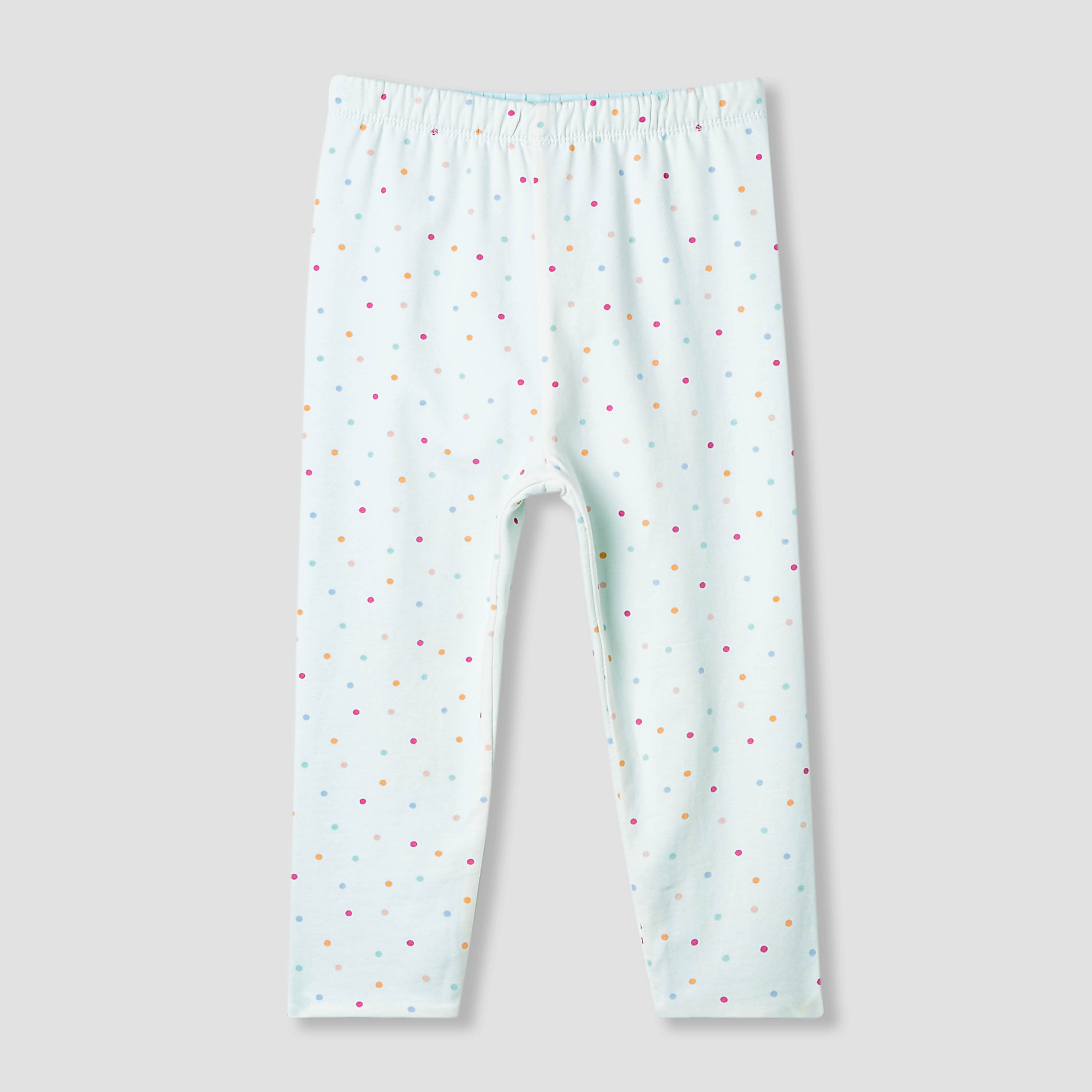 Juniors Polka Dot Print Leggings-baby-girls-clothing-bottoms-leggings-image-1