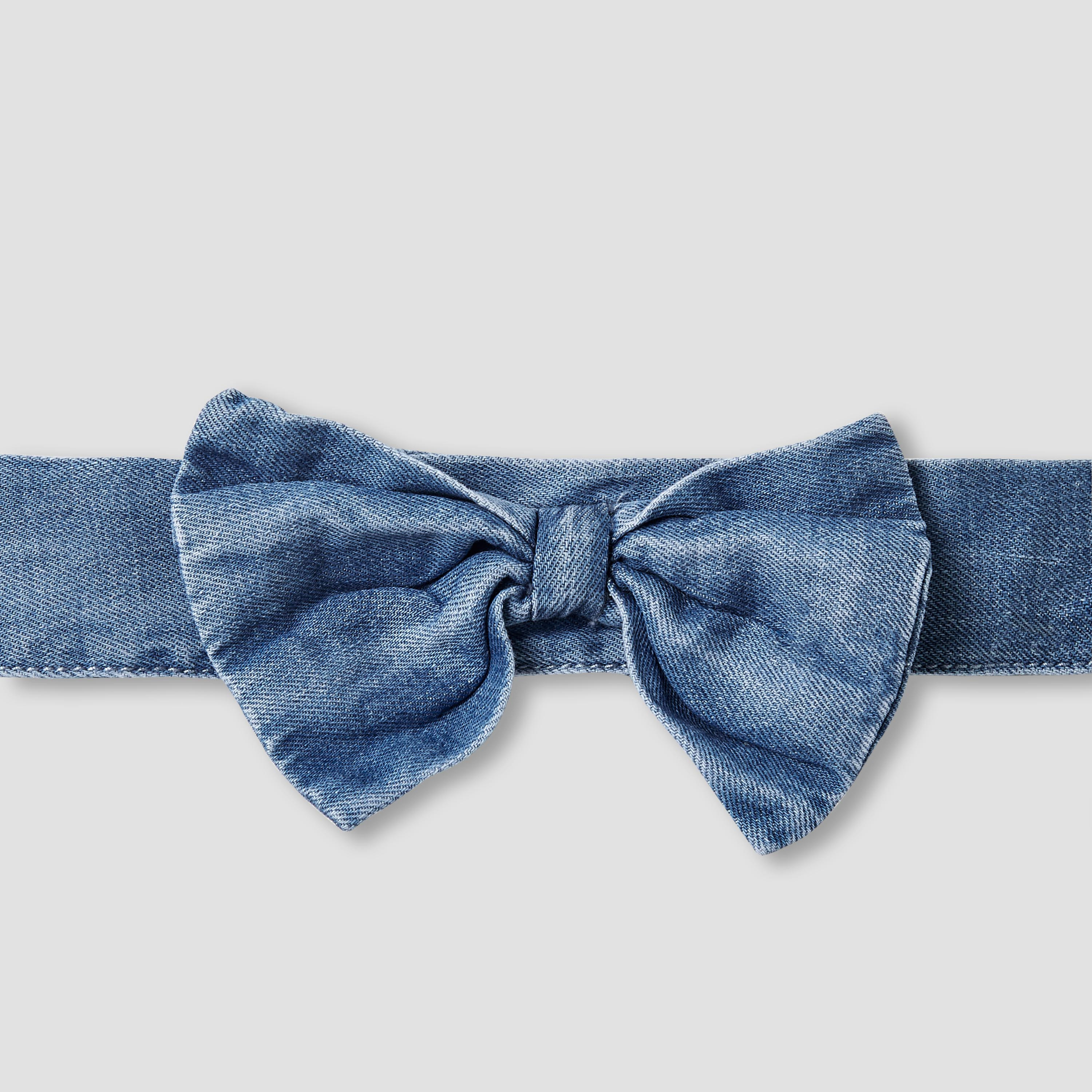Juniors Bunny Applique Denim Dress with Headband-baby-girls-clothing-dressesandjumpsuits-image-7