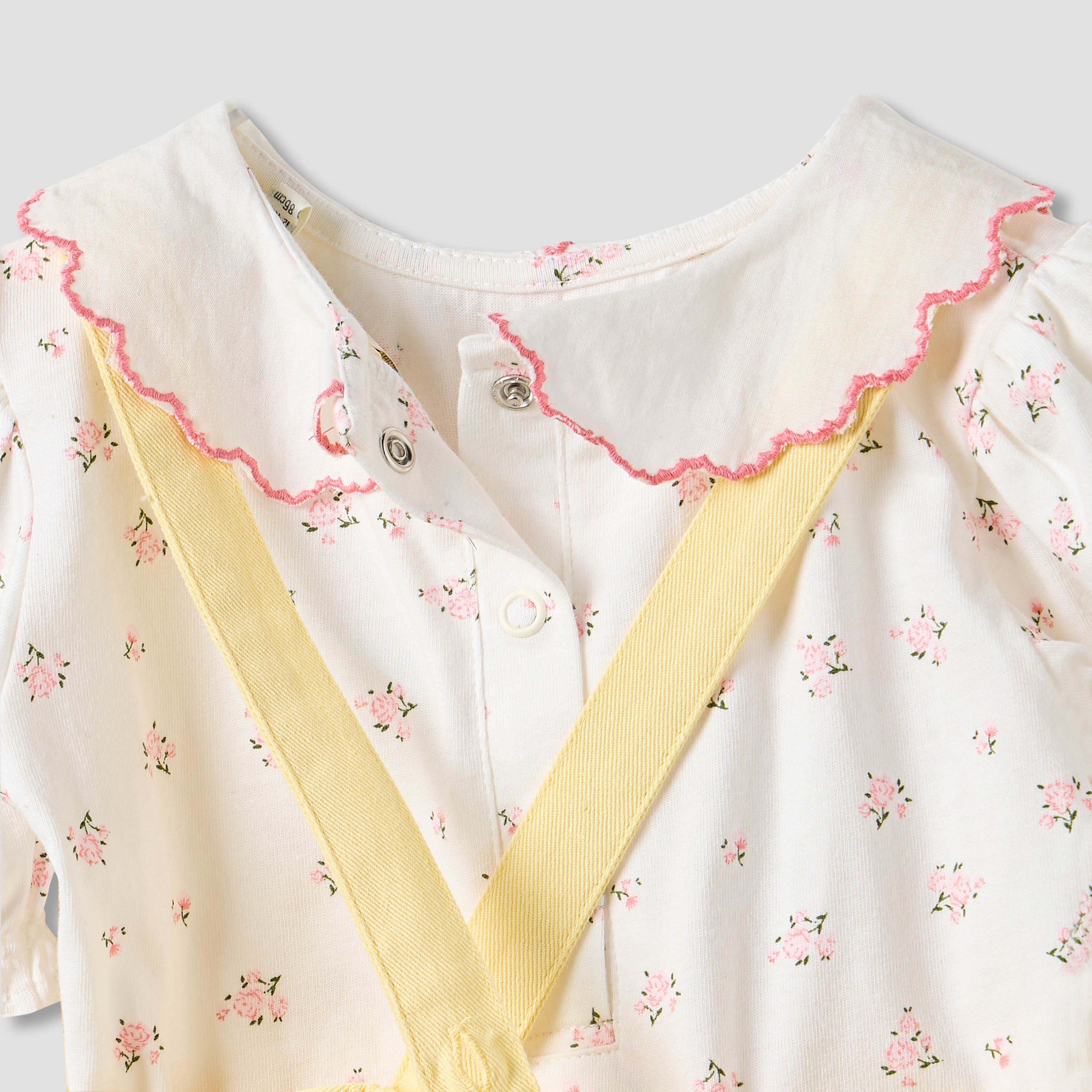 Juniors Cat Embroidered Pinafore and Collared Top Set-baby-girls-clothing-setsandcoords-image-5