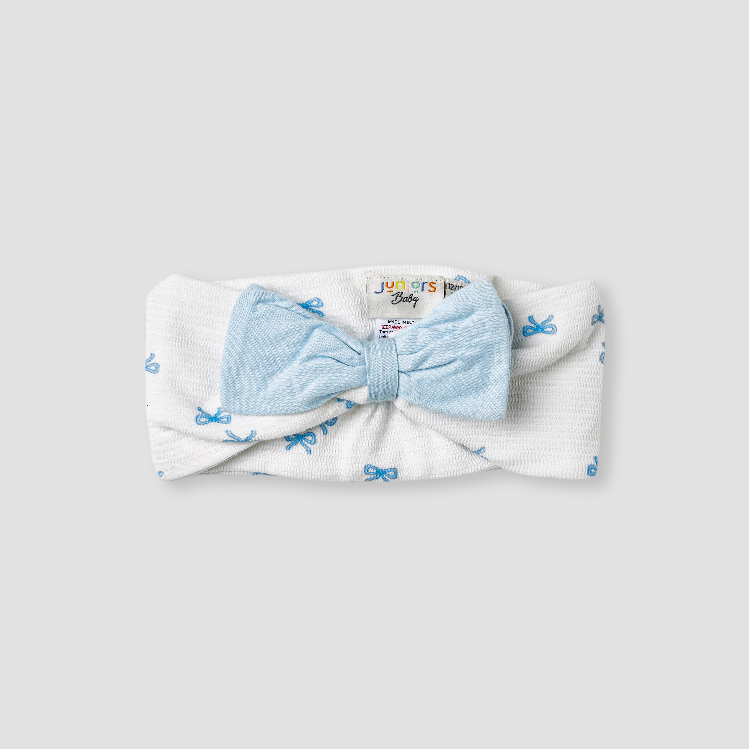 Juniors Bow Print Shirt with Skirt and Headband-baby-girls-clothing-setsandcoords-image-4