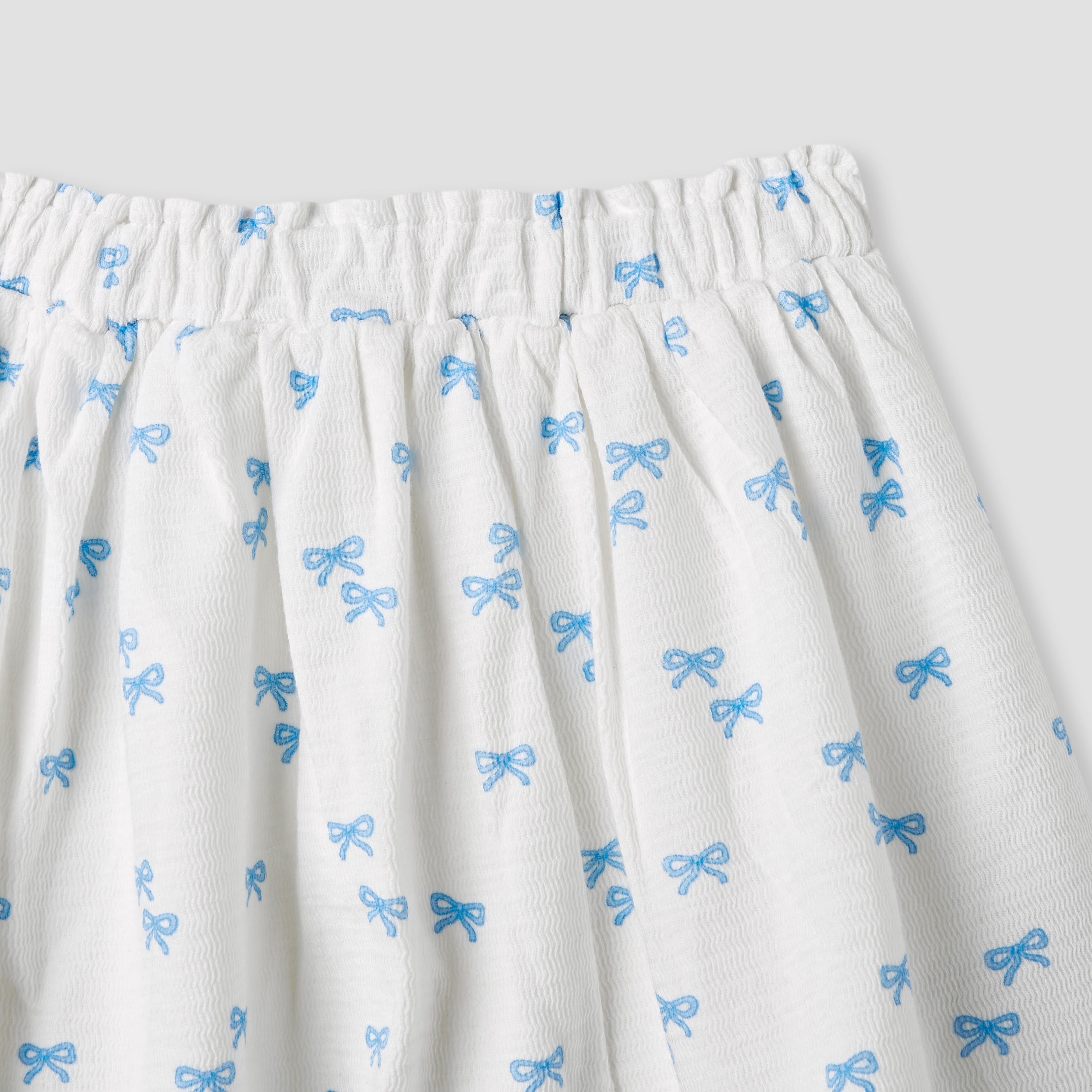 Juniors Bow Print Shirt with Skirt and Headband-baby-girls-clothing-setsandcoords-image-8