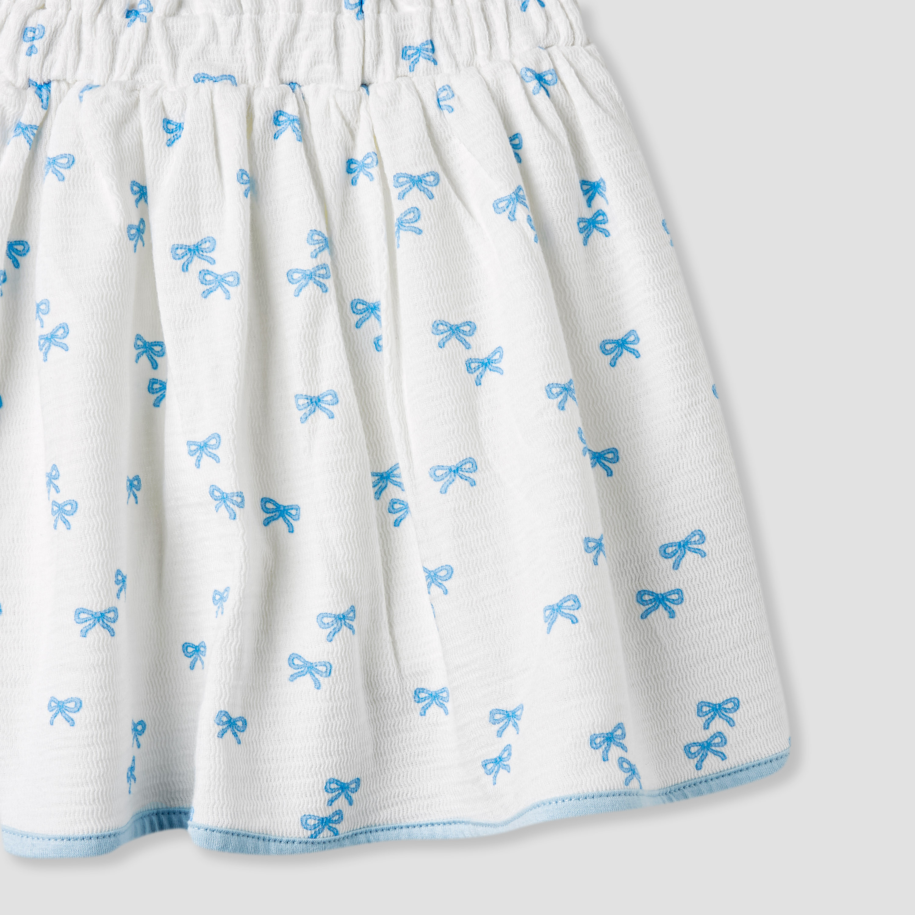 Juniors Bow Print Shirt with Skirt and Headband-baby-girls-clothing-setsandcoords-image-9