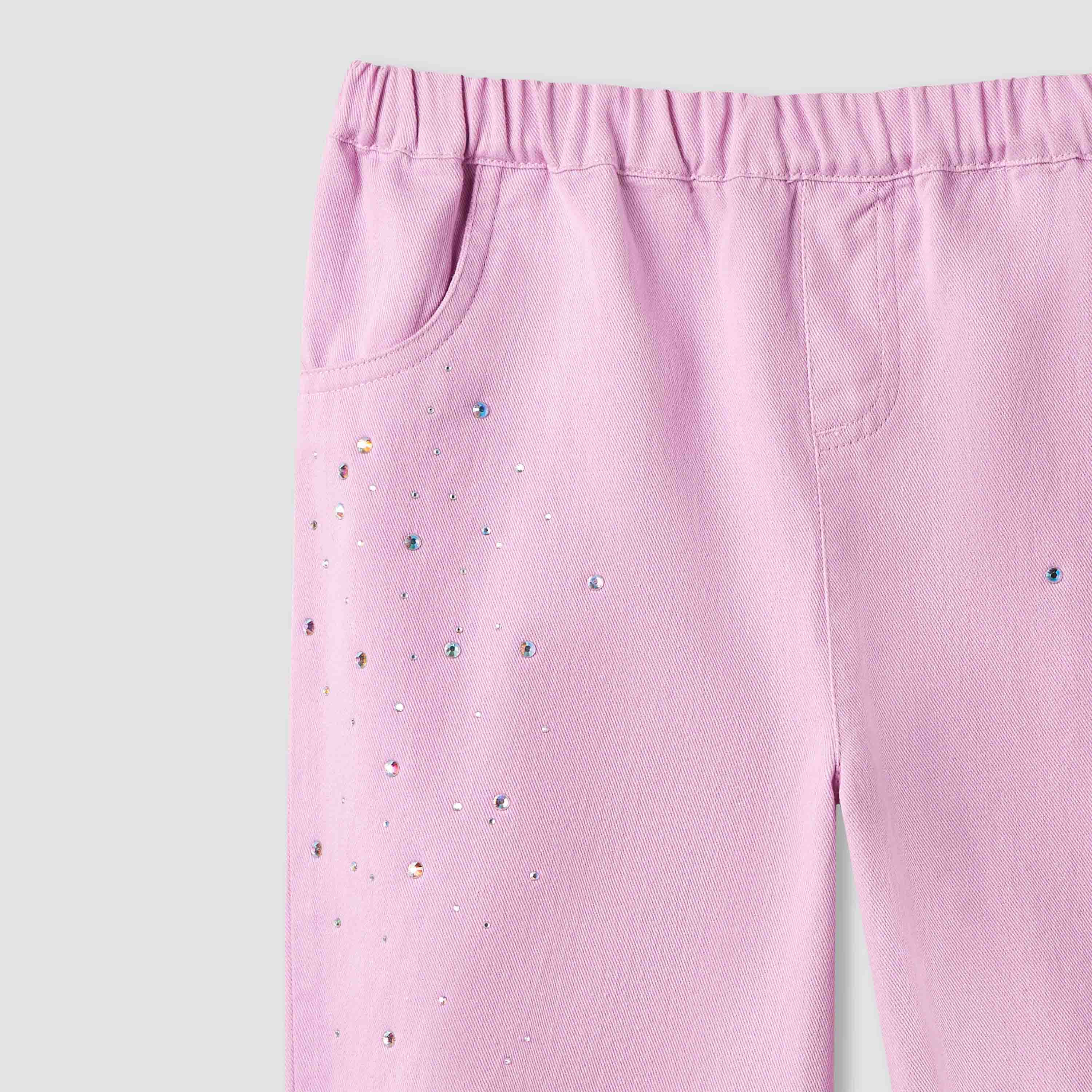 Juniors Embellished Collar Shirt and Pants Set-baby-girls-clothing-setsandcoords-image-6