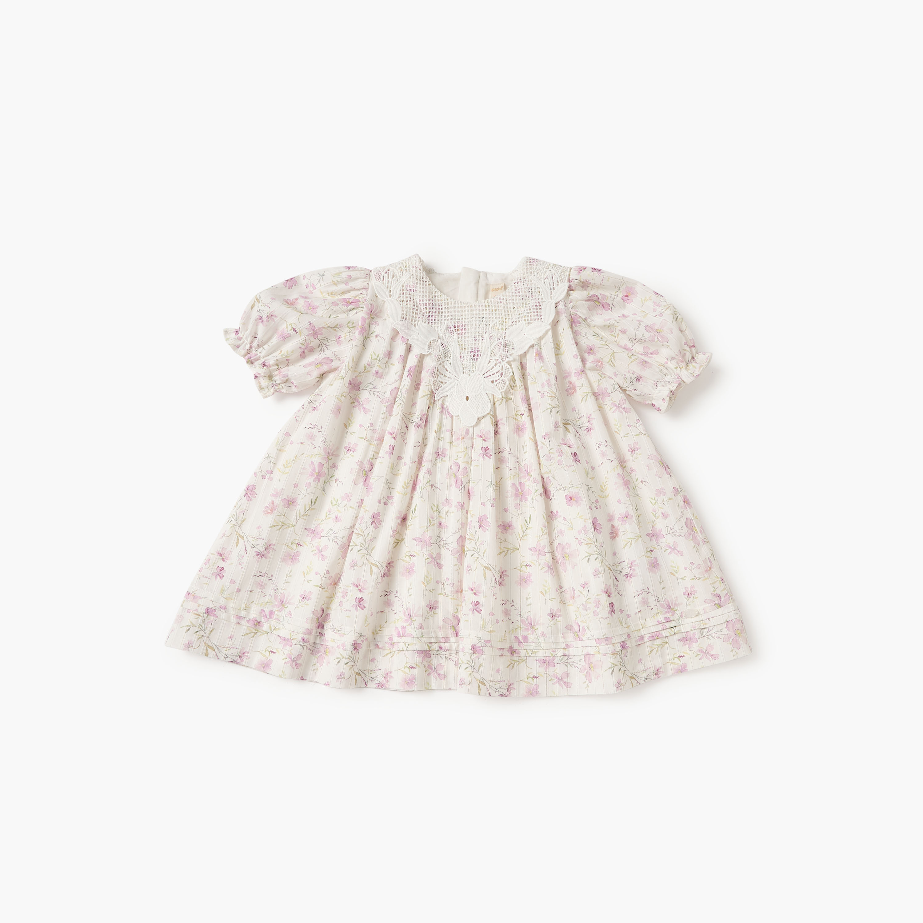 فستان بطبعات زهور مع ربطة رأس من جيجلز-baby-girls-clothing-dressesandjumpsuits-image-2