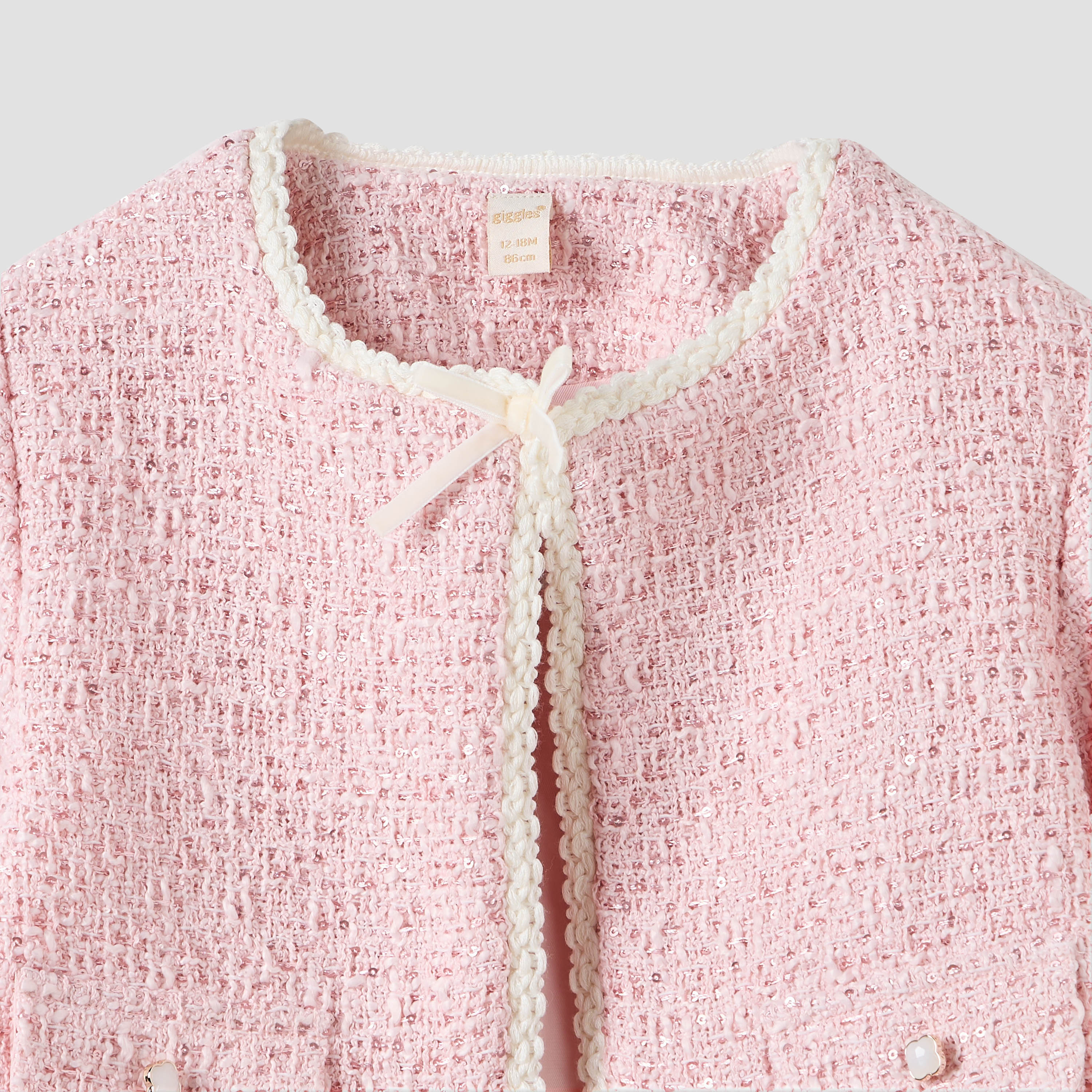 Giggles Textured Cardigan and Tights Set-baby-girls-clothing-setsandcoords-image-4