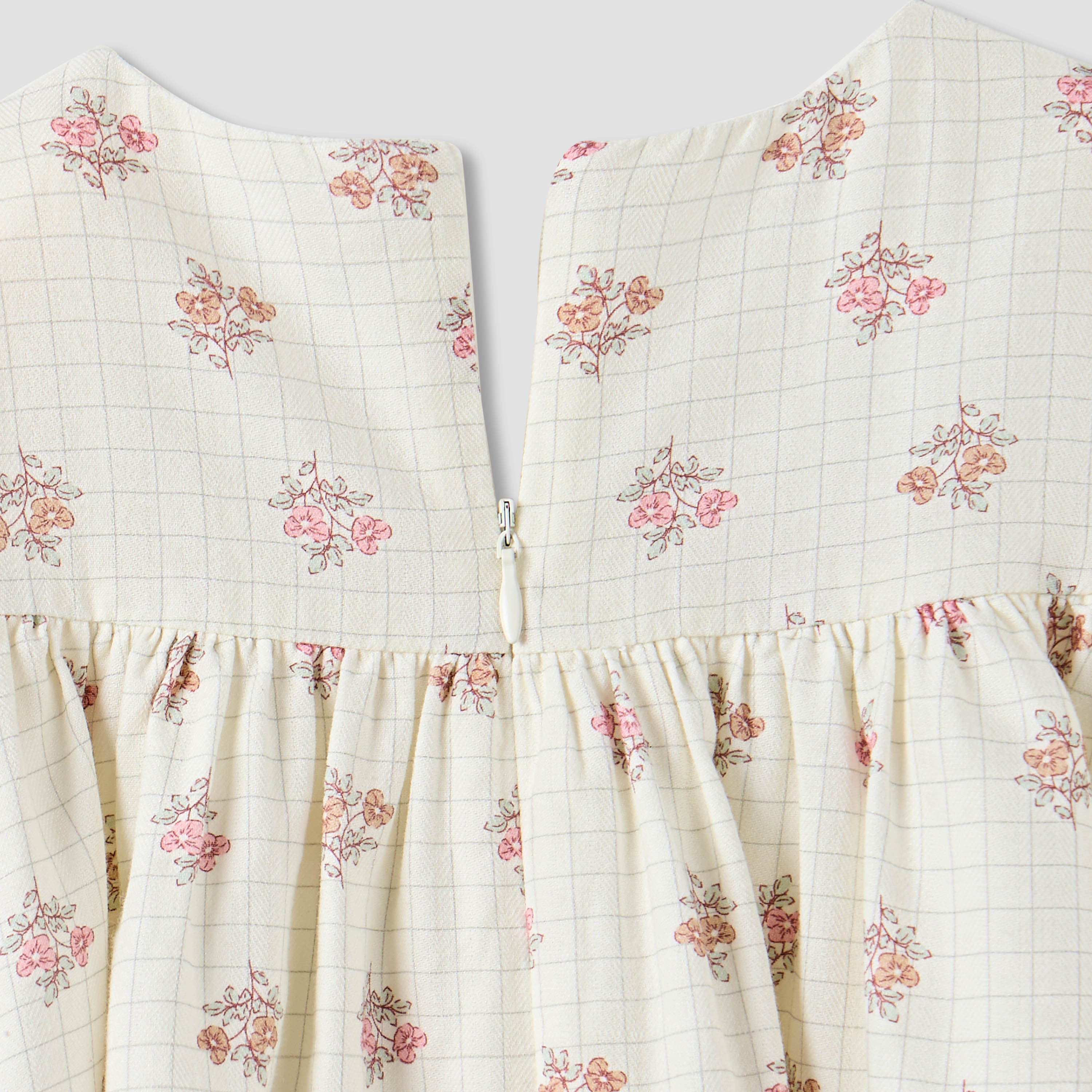 Giggles Floral Print Ruffle Dress and Tights Set-baby-girls-clothing-dressesandjumpsuits-image-6