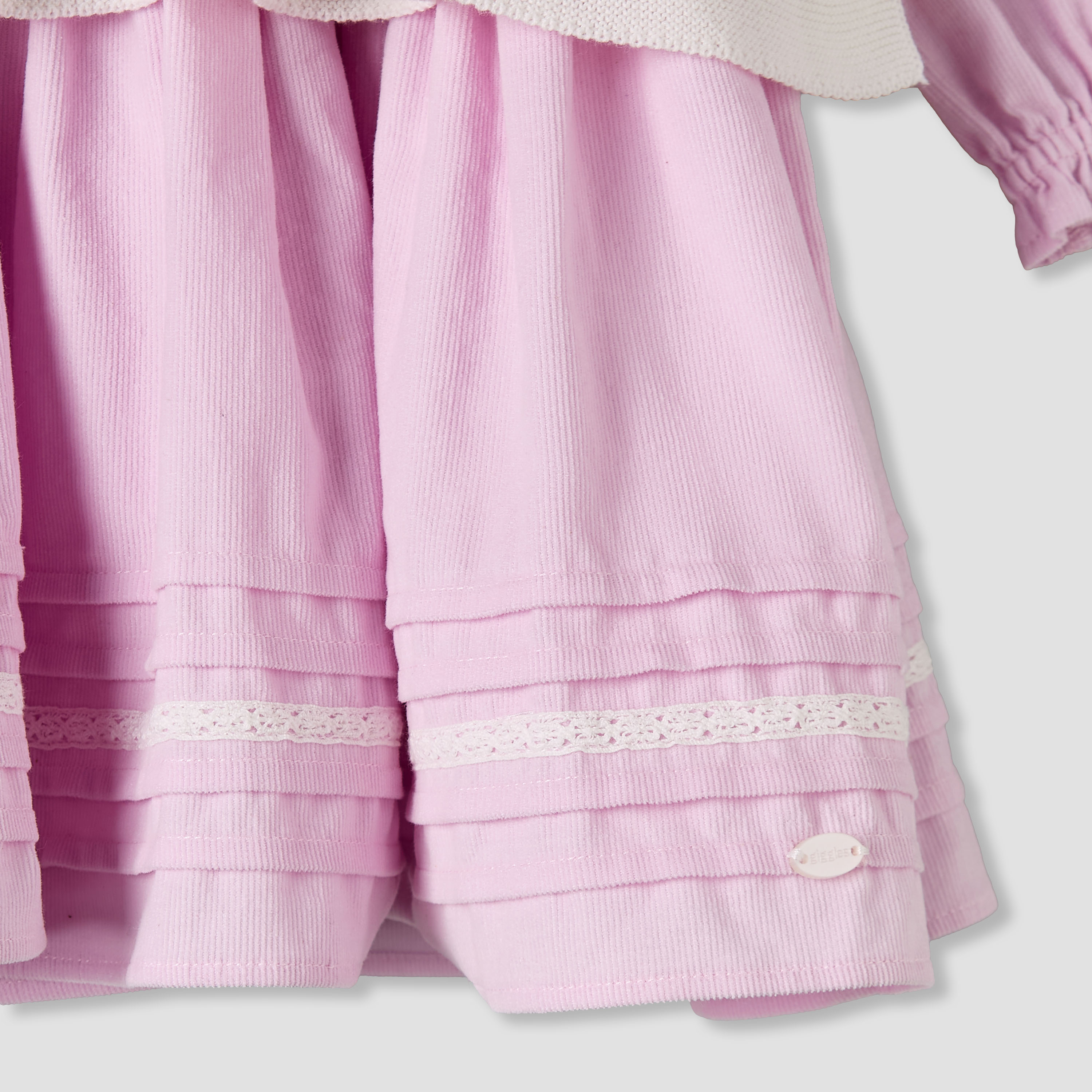 Giggles Peter Pan Collar Dress with Sleeveless Sweater and Tights-baby-girls-clothing-setsandcoords-image-6
