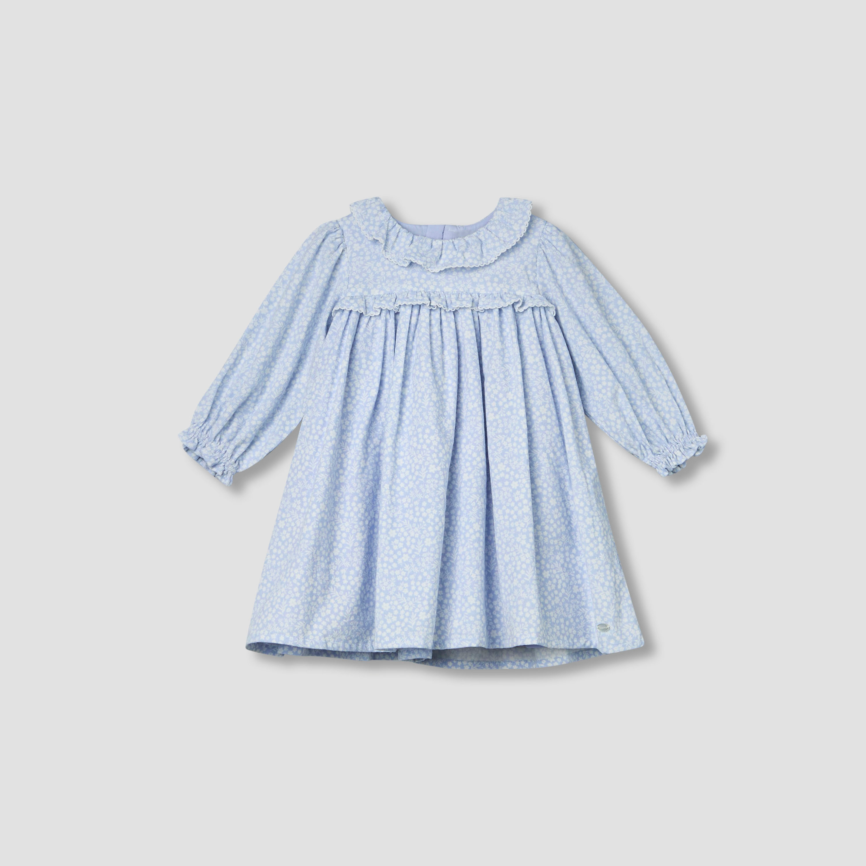 Giggles Round Neck Long Sleeves Dress with Cardigan and Tights-baby-girls-clothing-dressesandjumpsuits-image-8