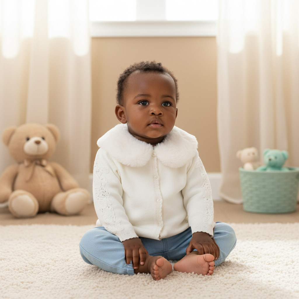 Giggles Embroidered Cardigan with Collar-baby-girls-clothing-jumpersandcardigans-image-6