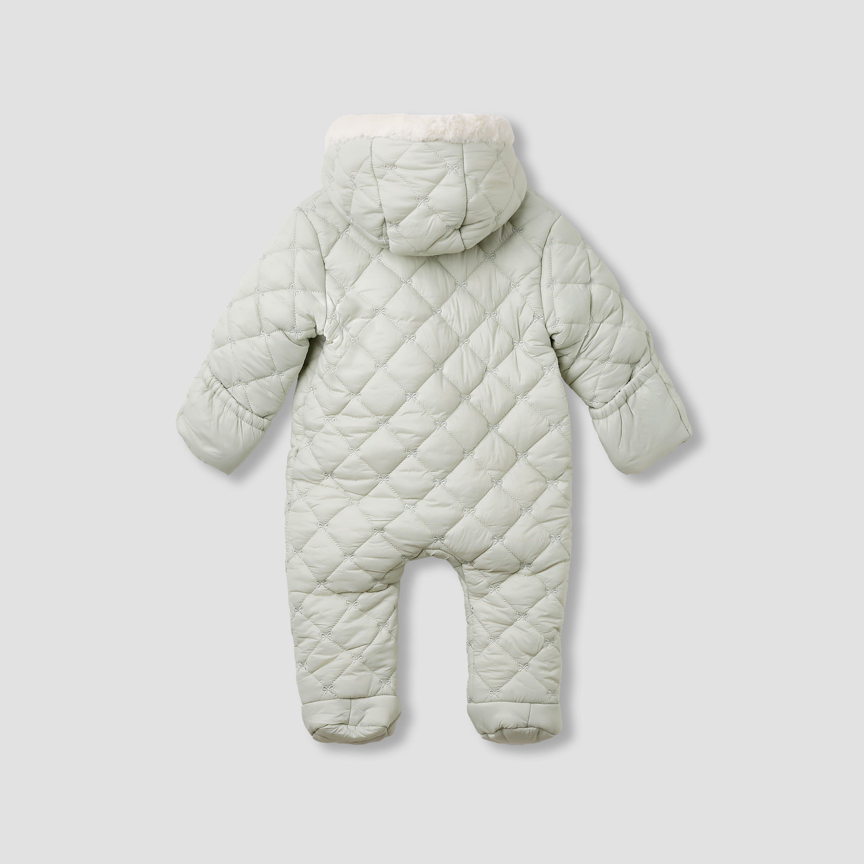 أفرول مبطن بأقدام مغلقة وأكمام طويلة وقبعة من جيجلز-baby-girls-clothing-winterwear-bodysuits-image-2