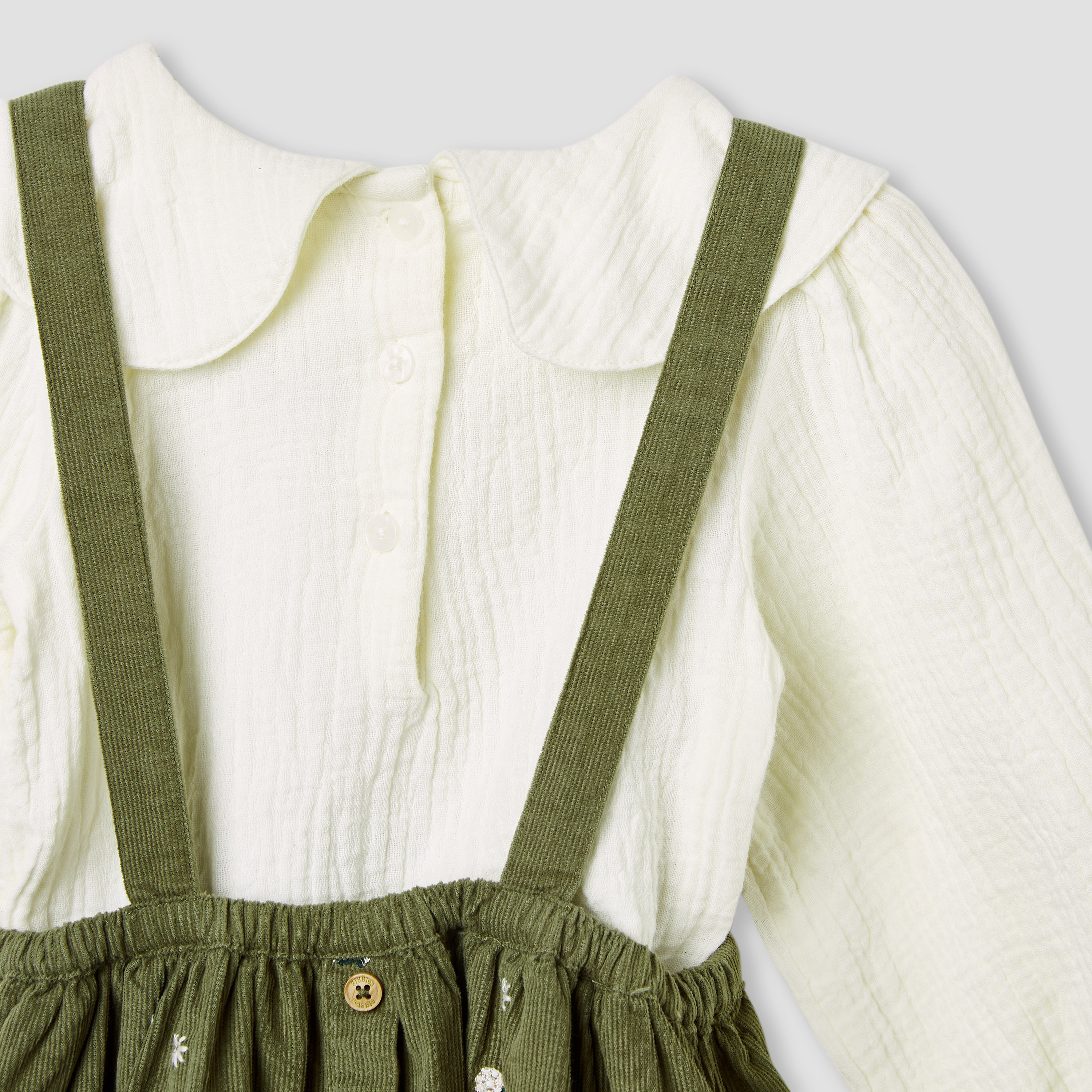 Giggles Floral Embroidered Pinafore and Top Set-baby-girls-clothing-setsandcoords-image-6