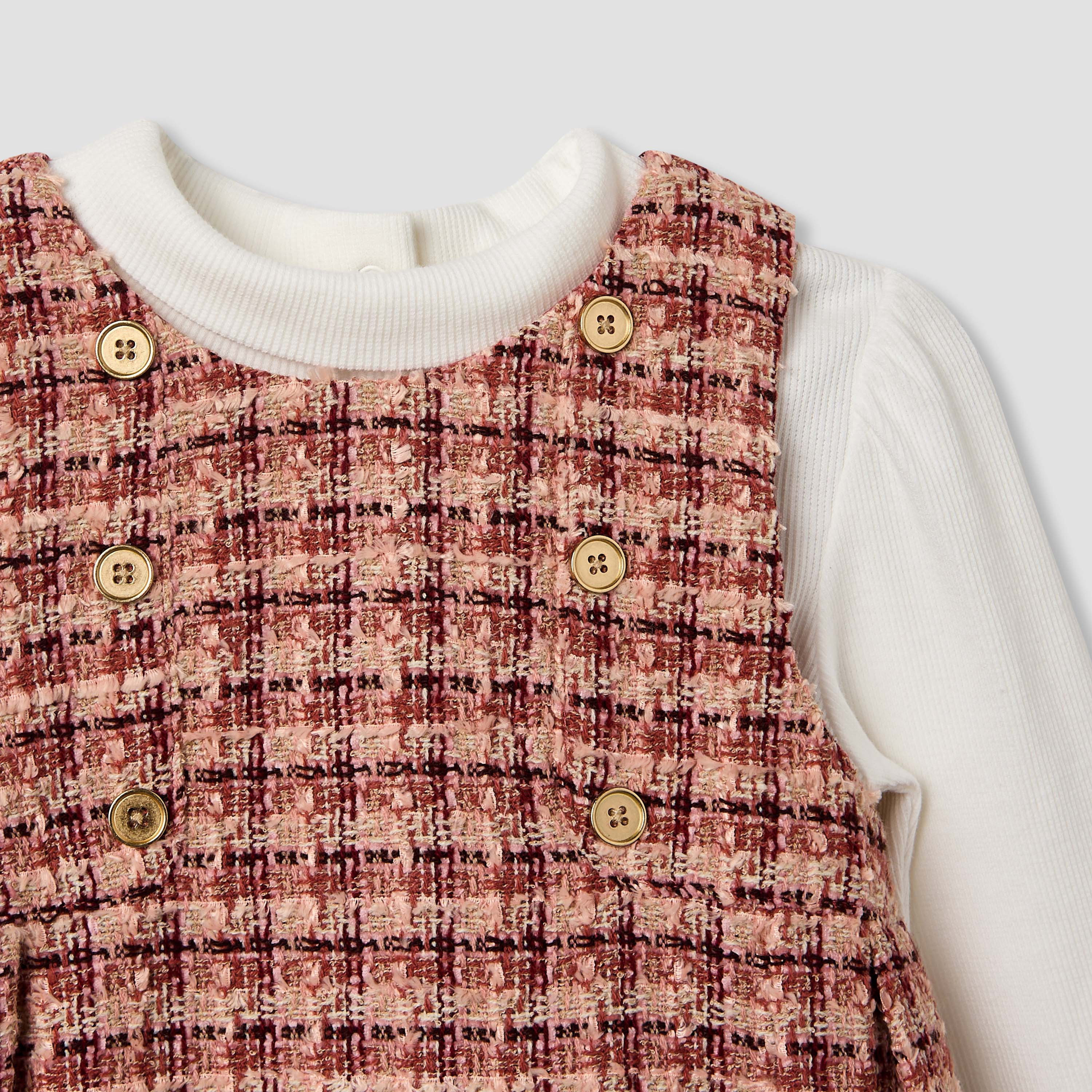 Giggles Textured Pinafore with Top and Tights-baby-girls-clothing-setsandcoords-image-7