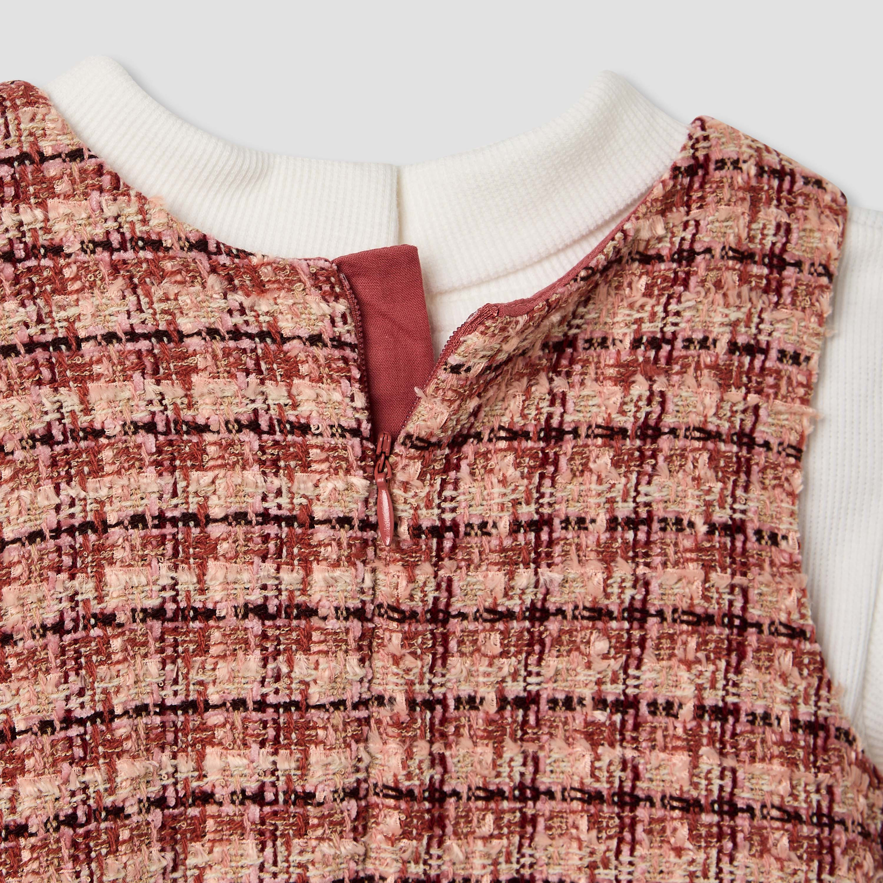 Giggles Textured Pinafore with Top and Tights-baby-girls-clothing-setsandcoords-image-9