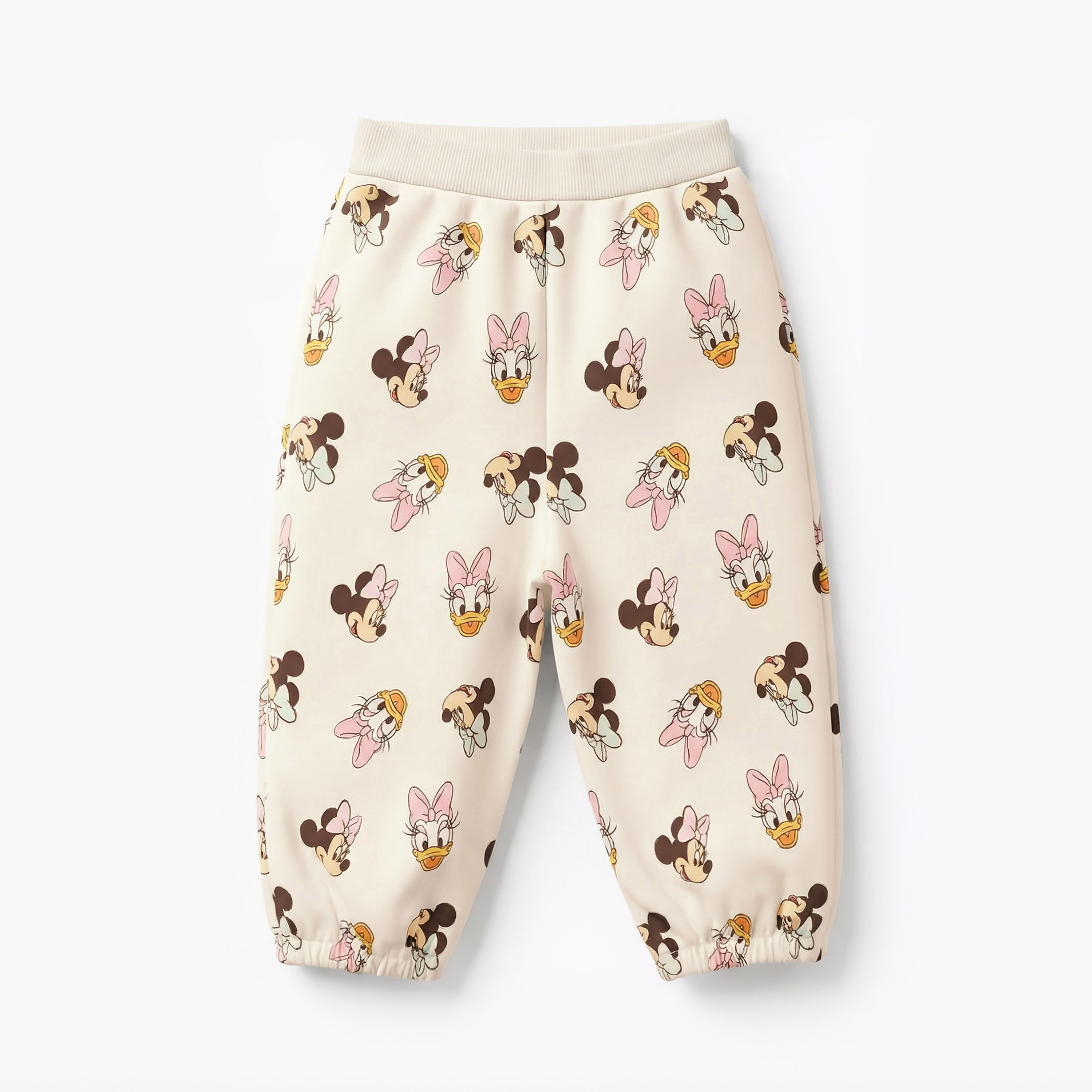 Disney Minnie Mouse and Daisy Duck Print Joggers with Elasticated Waistband-baby-girls-clothing-bottoms-joggersandtrackpants-image-2