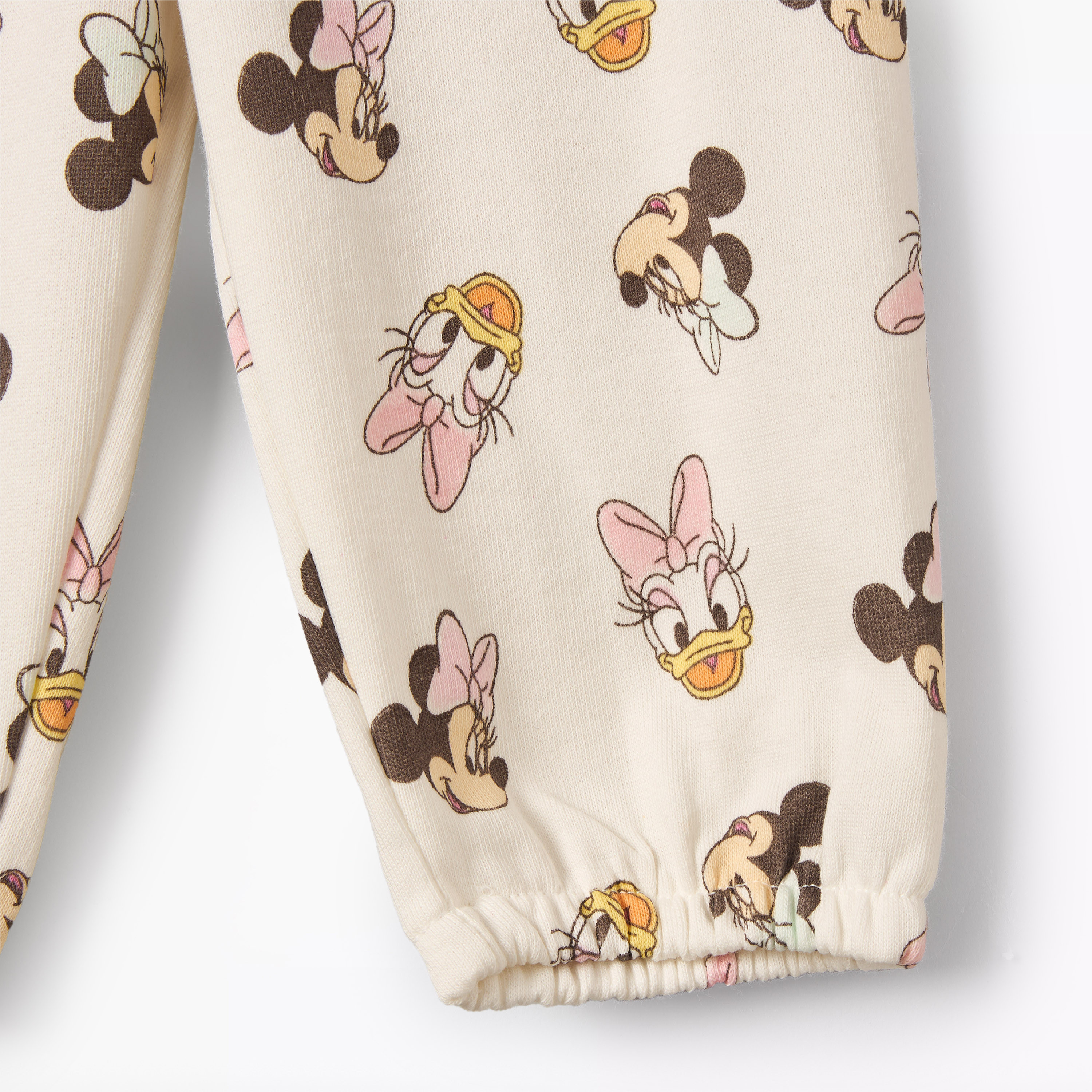 Disney Minnie Mouse and Daisy Duck Print Joggers with Elasticated Waistband-baby-girls-clothing-bottoms-joggersandtrackpants-image-4