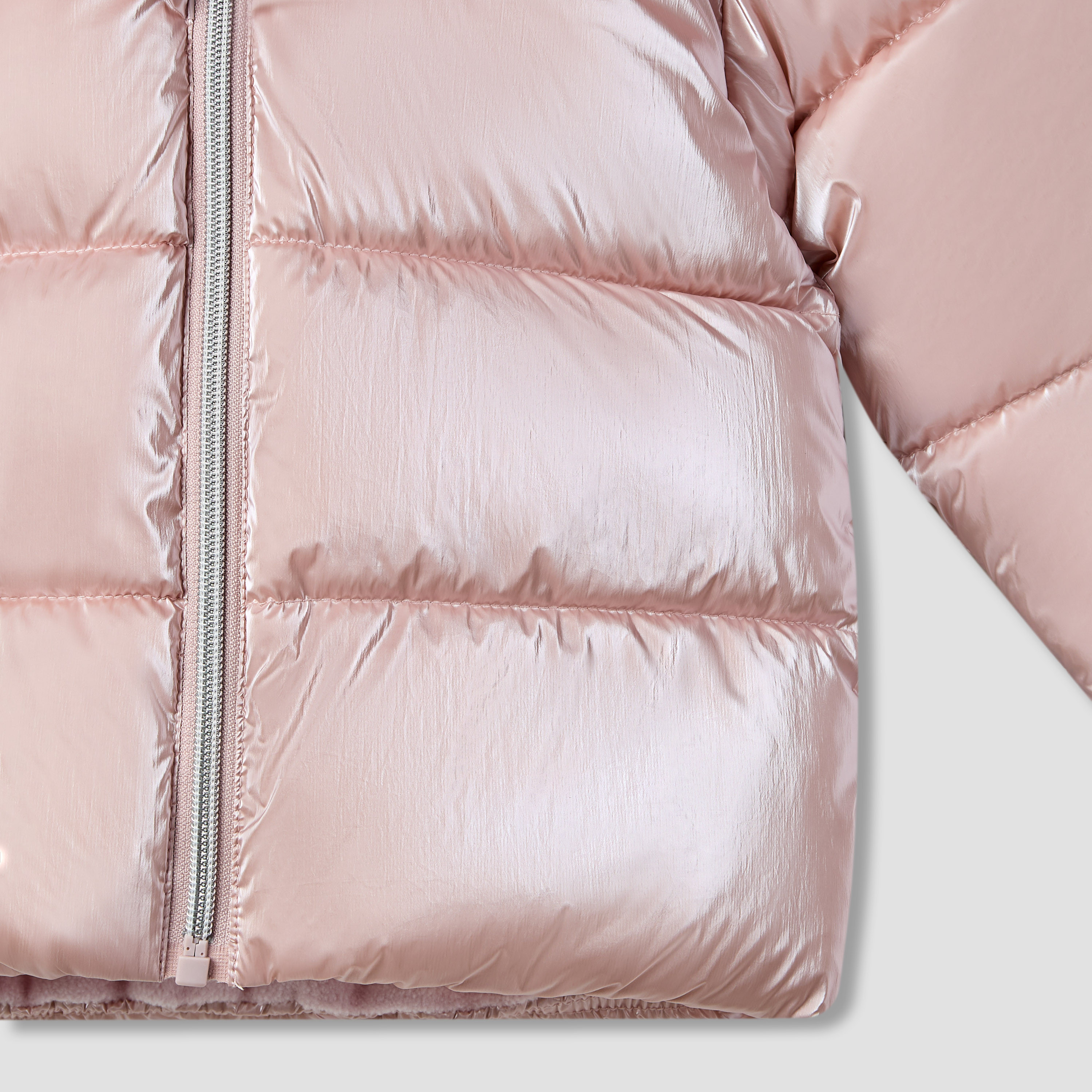 Disney Minnie Mouse Applique Hooded Heavy Jacket with Long Sleeves-baby-girls-clothing-jacketsandcoats-image-4