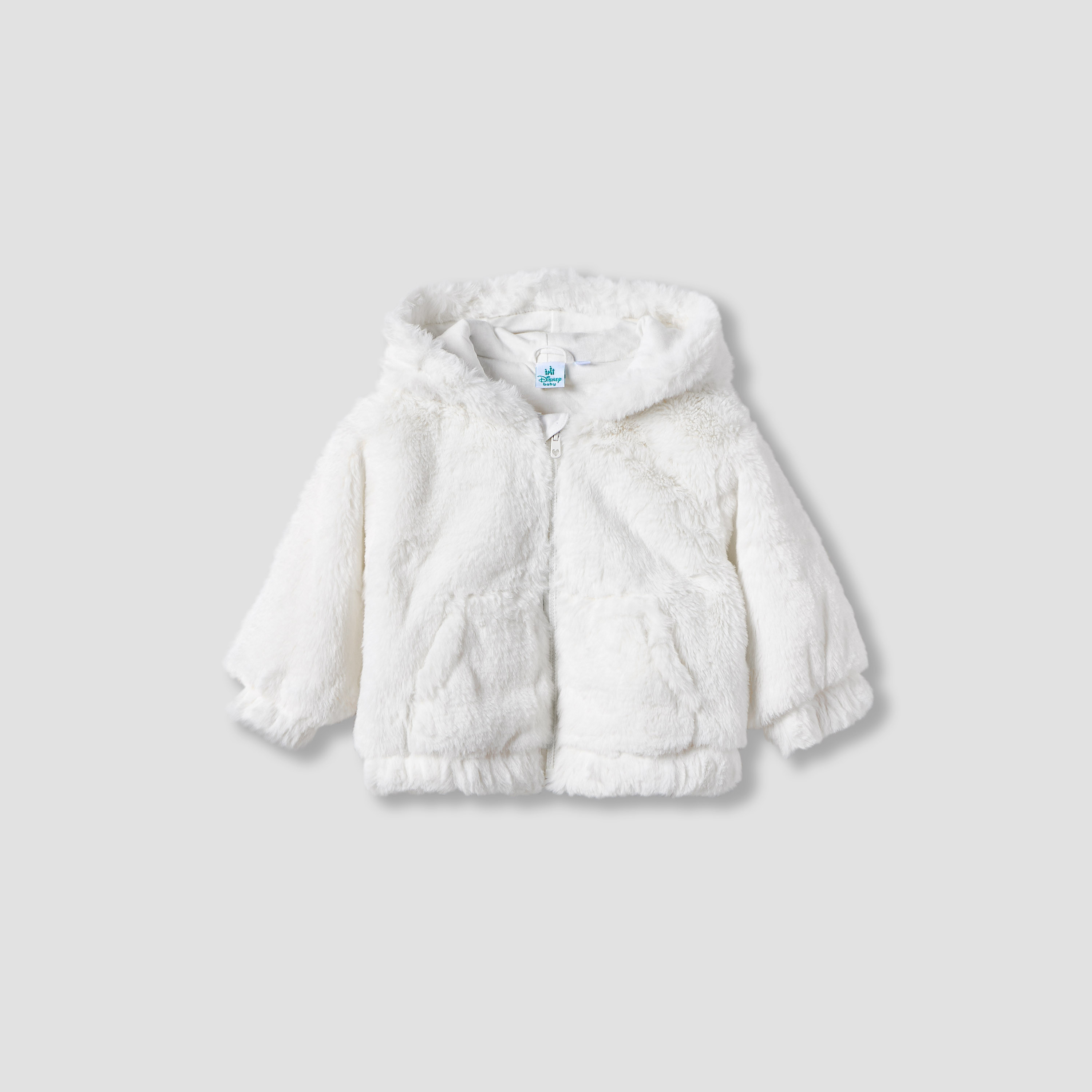 جاكيت بقبعة وتزيينات وأكمام طويلة من ديزني-baby-girls-clothing-winterwear-sweatshirts-image-7