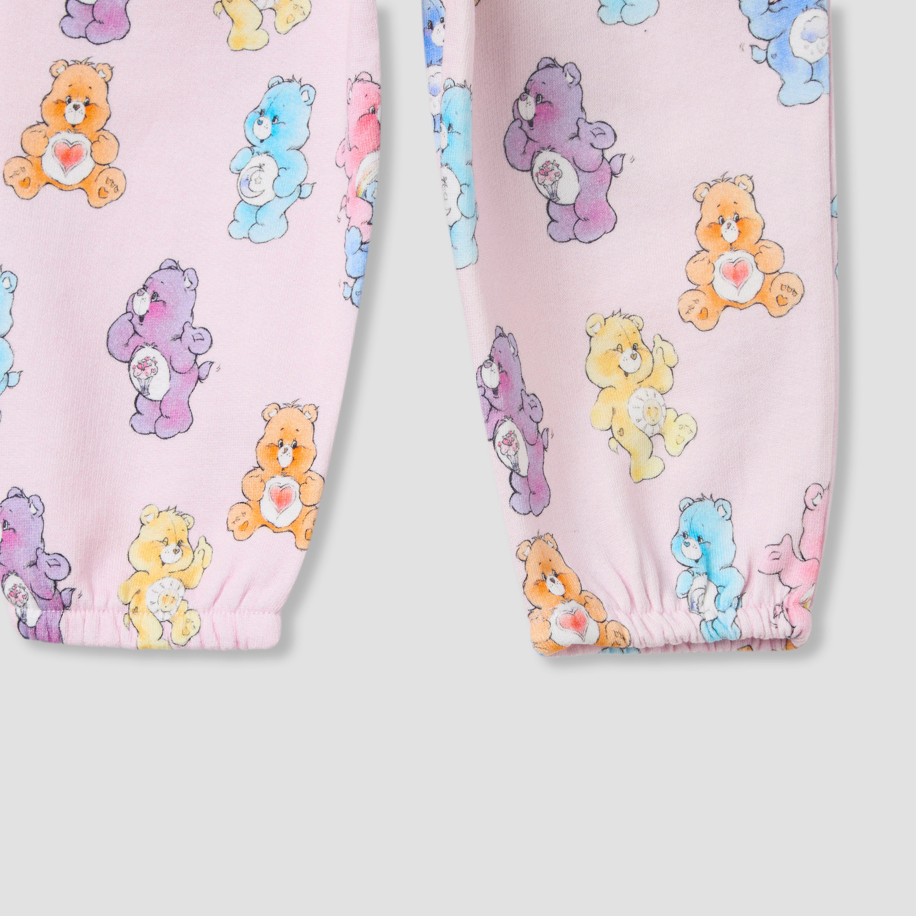 Cloud Co Bow Accent Joggers with Elasticated Waistband - Set of 2-baby-girls-clothing-multipacks-image-5