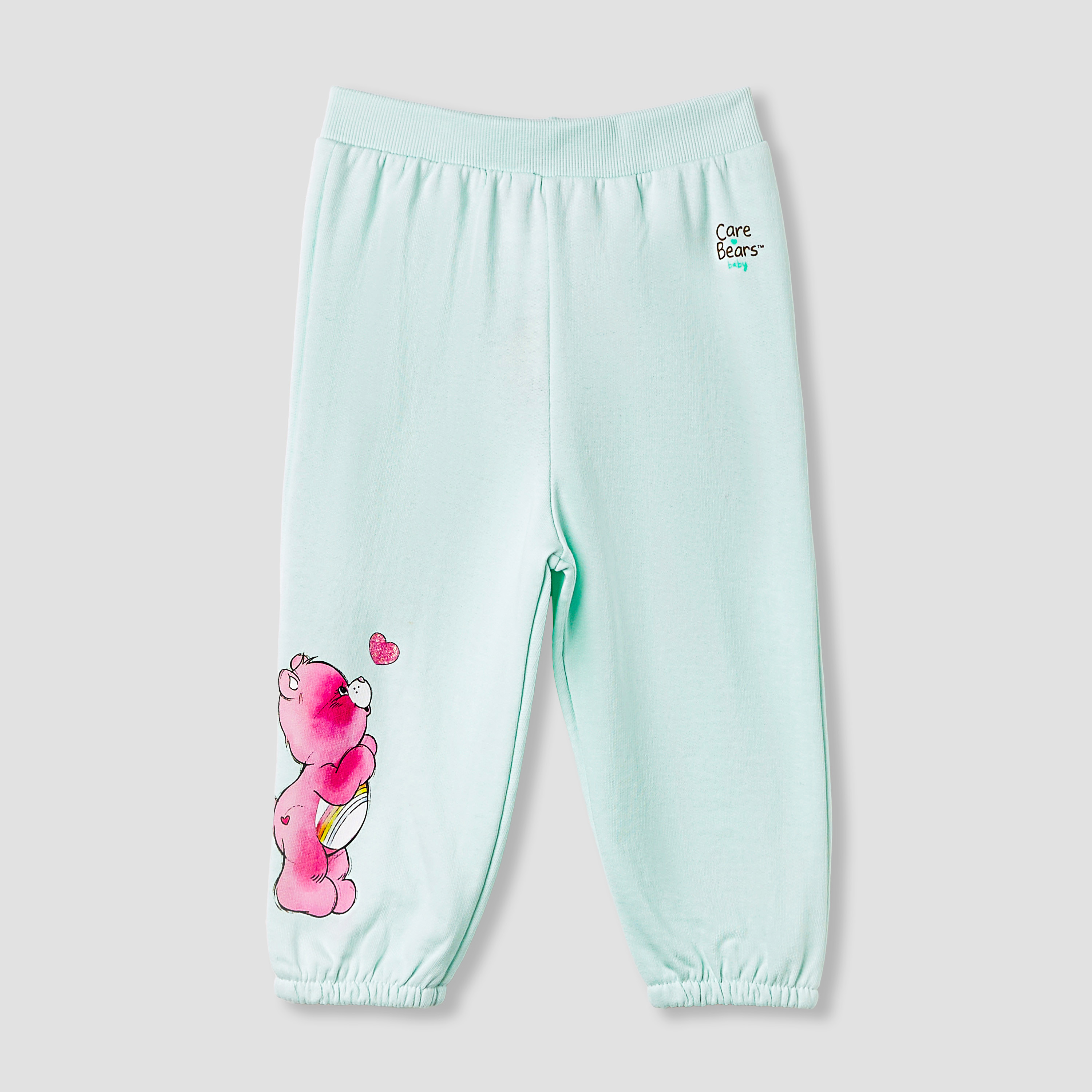 بنطلون رياضي بفيونكة وطبعات من كلاود كو-baby-girls-clothing-bottoms-joggersandtrackpants-image-1