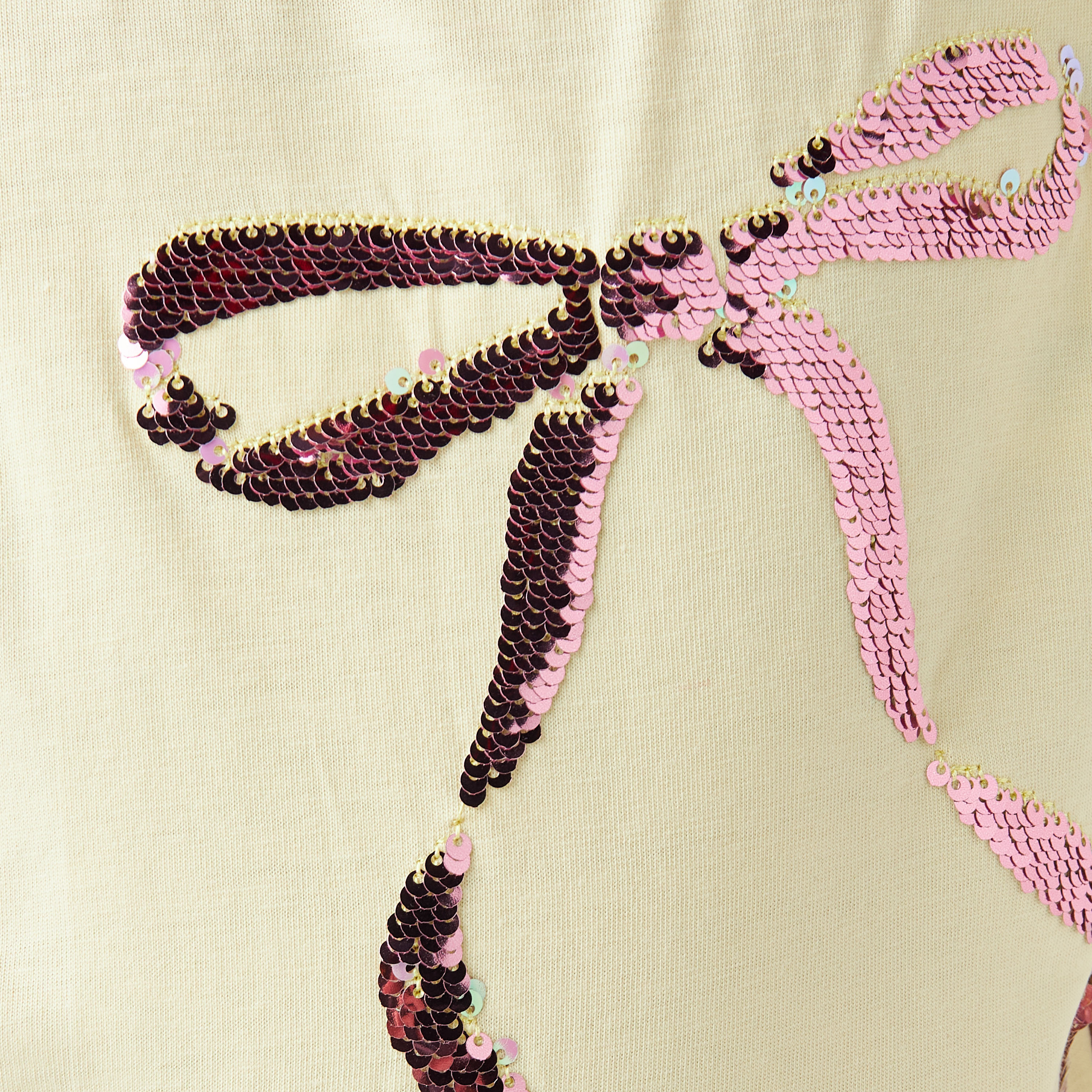 Juniors Bow Embellished T-shirt-girls-clothing-tshirts-image-5