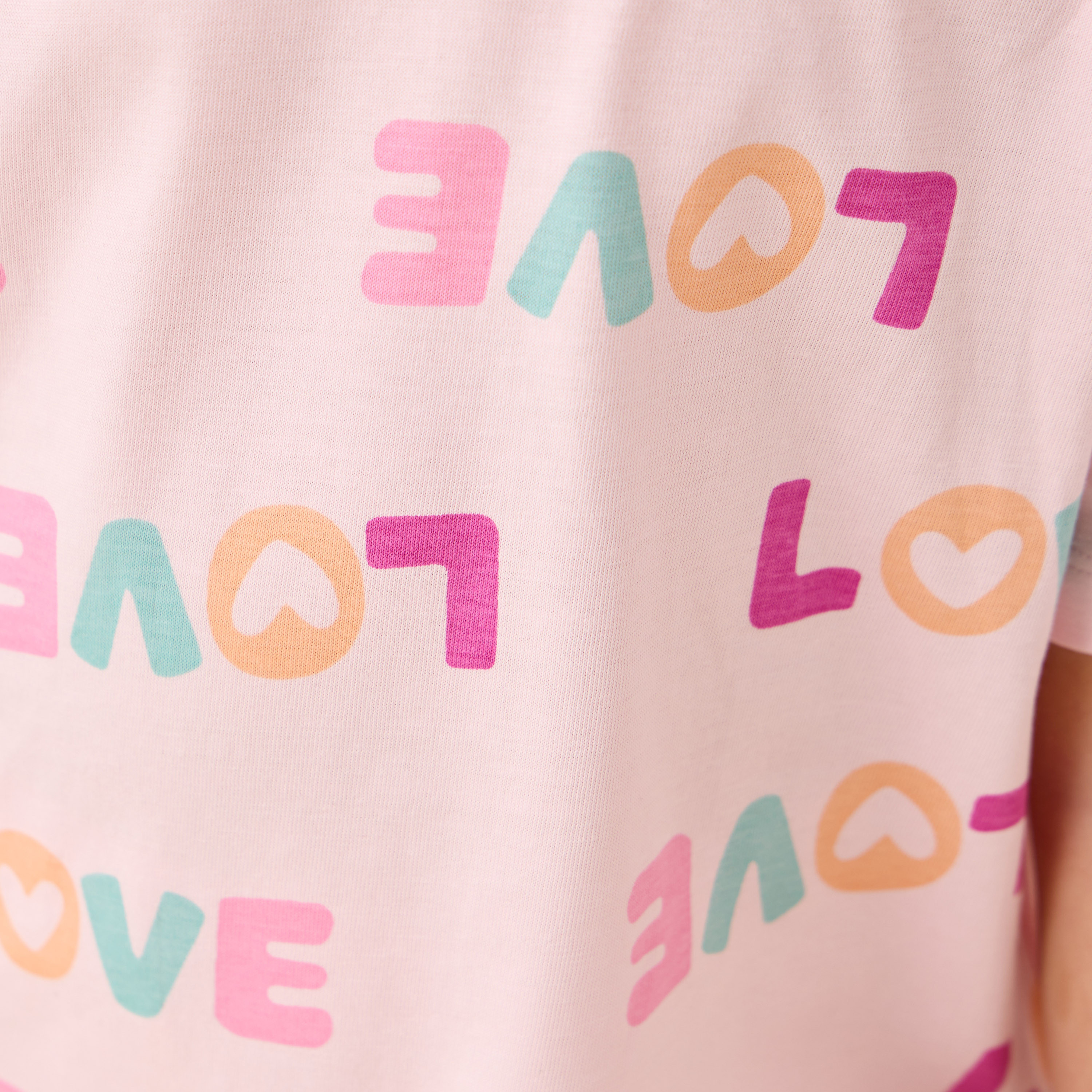 Juniors Printed T-shirt with Short Sleeves - Set of 2-girls-clothing-tshirts-image-6