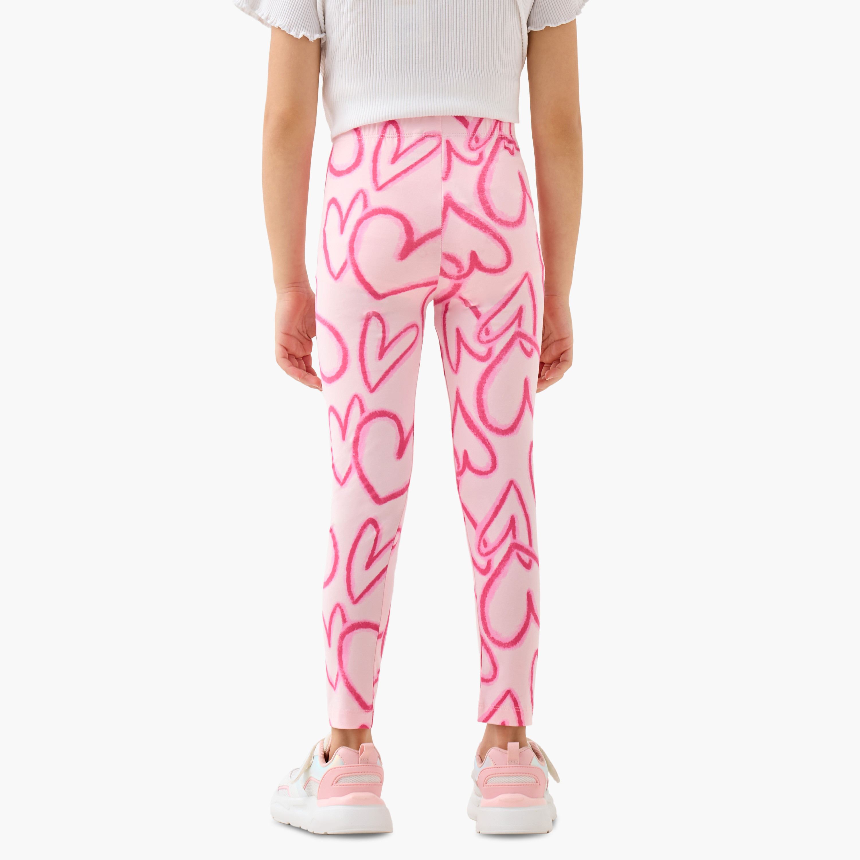 Juniors All-Over Heart Print Leggings-baby-girls-clothing-bottoms-leggings-image-3