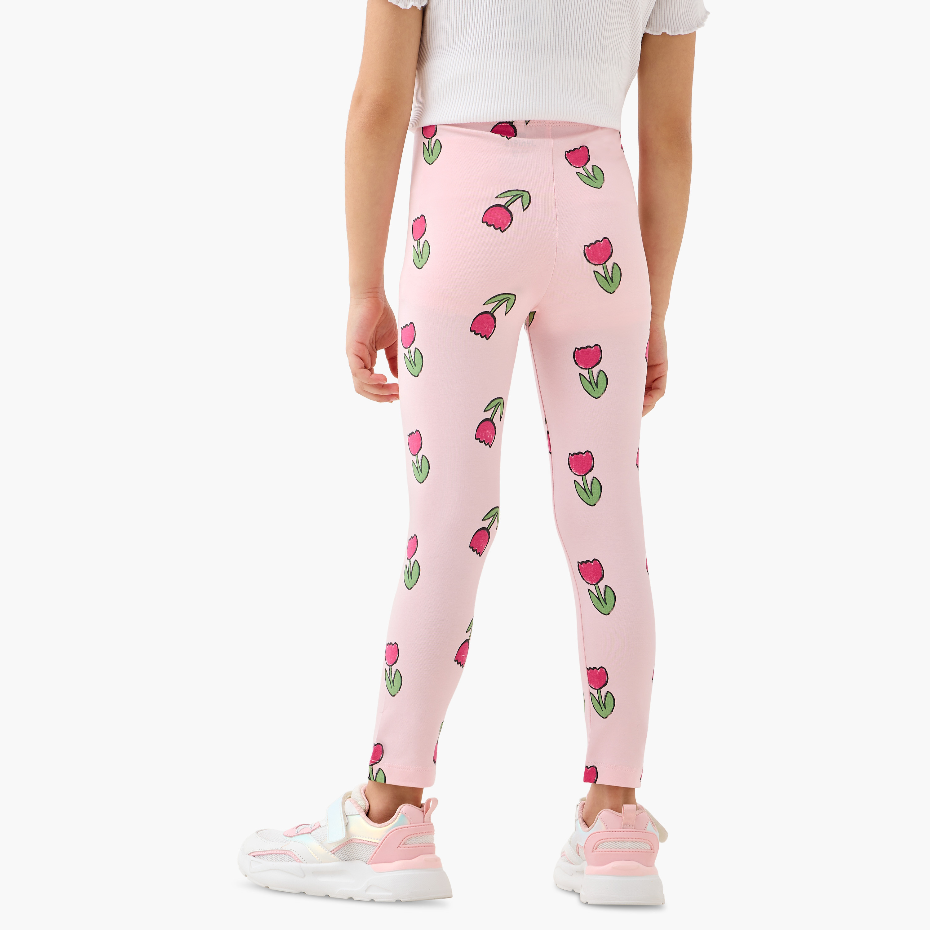 بنطلون ليقنز بطبعات تيوليب من جونيورز-girls-clothing-bottoms-leggings-image-3