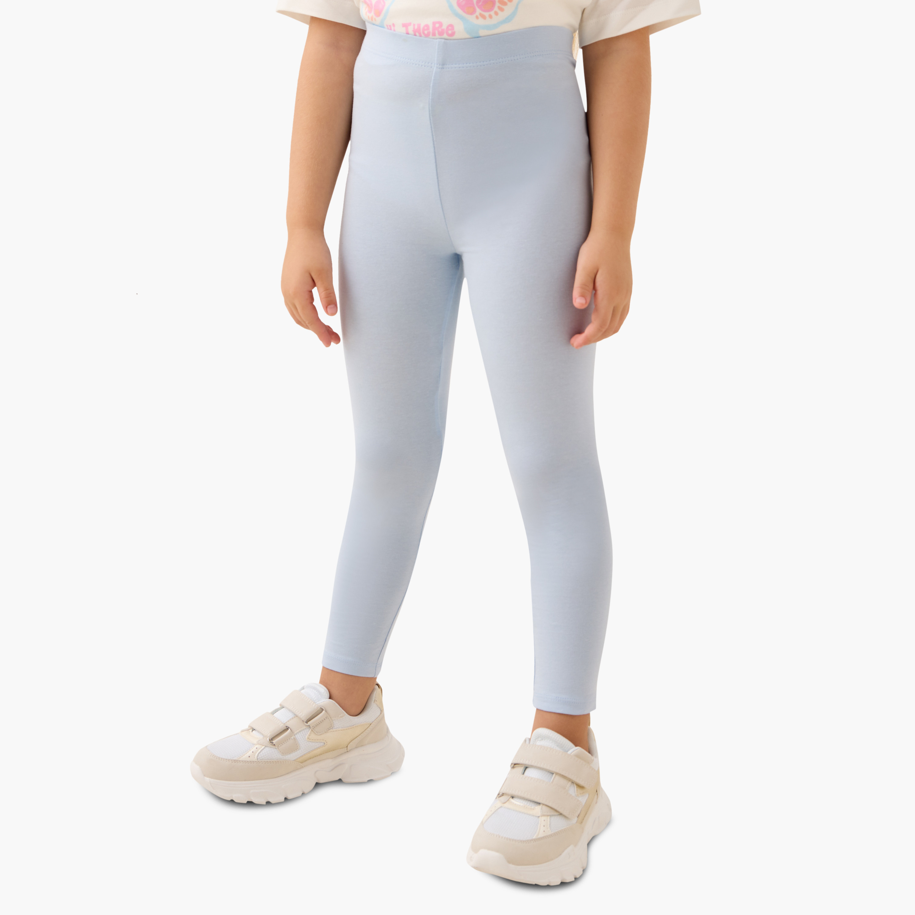 Juniors Assorted Leggings with Elasticated Waistband - Set of 2-baby-girls-clothing-bottoms-leggings-image-7