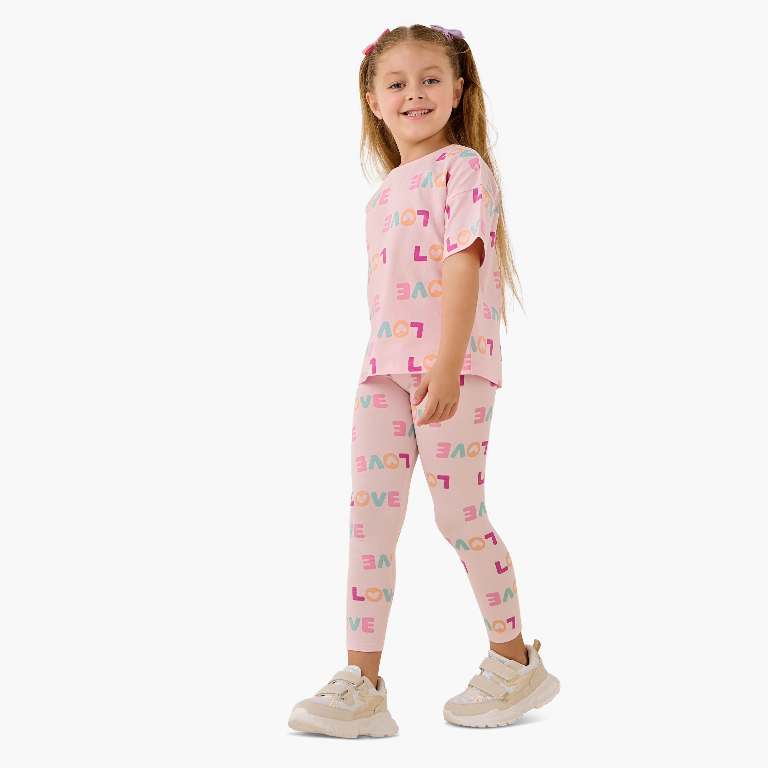 بنطلون ليجنز بخصر مطاطي وطبعات من جونيورز-girls-clothing-bottoms-leggings-image-4