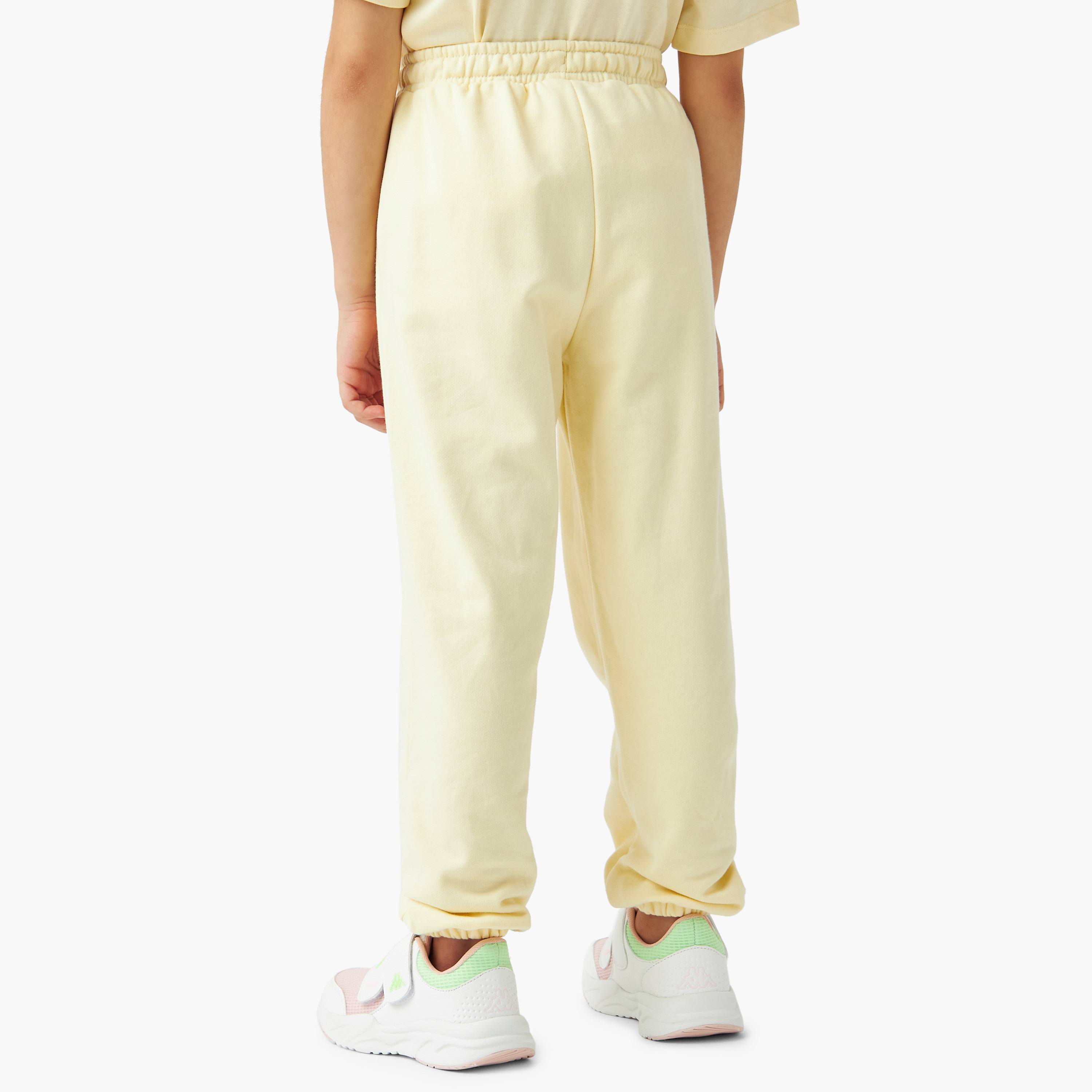 Juniors Solid Joggers with Drawstring Closure and Pockets-girls-clothing-bottoms-joggersandtrackpants-image-3