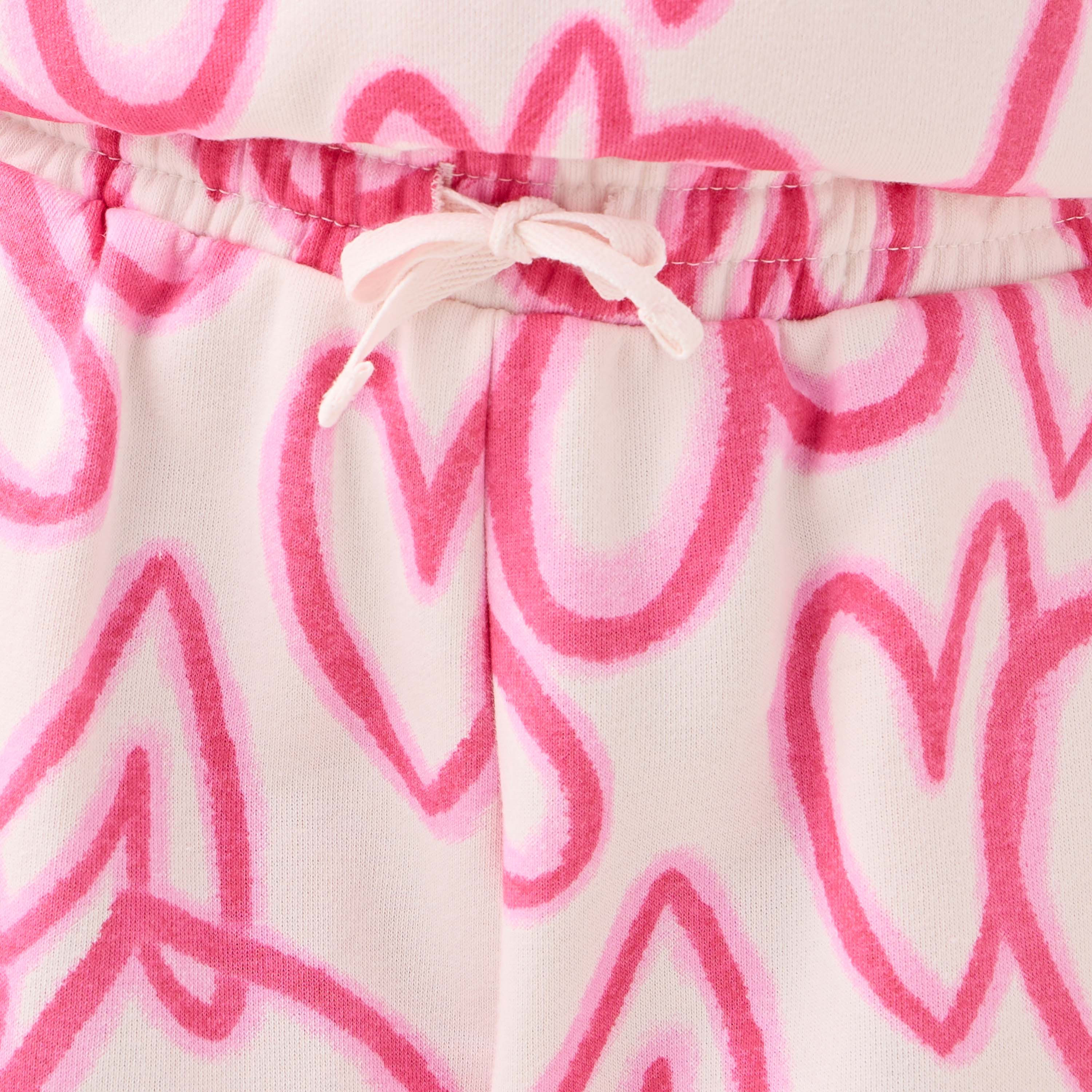 Juniors Heart Print Joggers-girls-clothing-bottoms-joggersandtrackpants-image-4