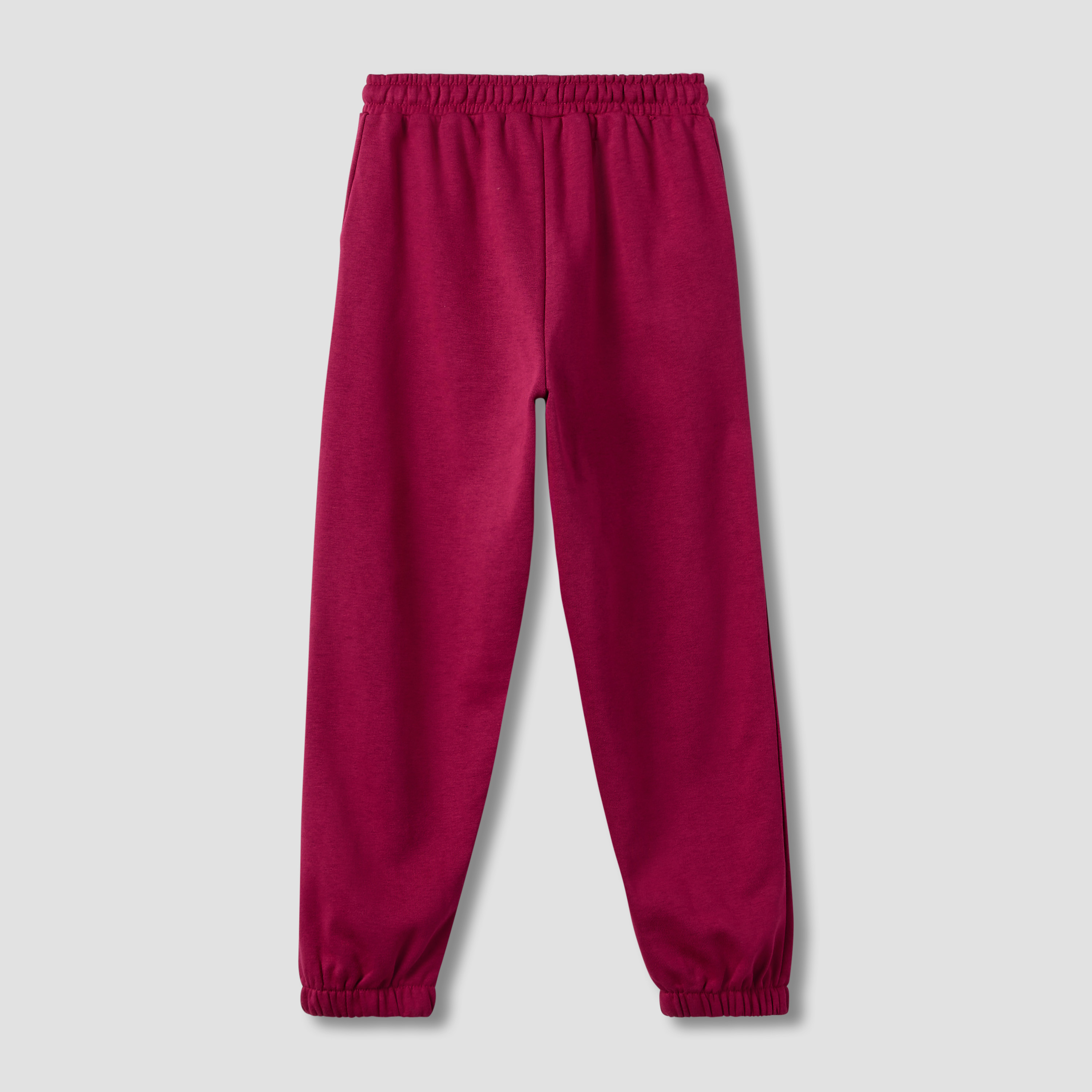 Juniors Girls Joggers with Print - Cotton - Drawstring-girls-clothing-bottoms-joggersandtrackpants-image-3