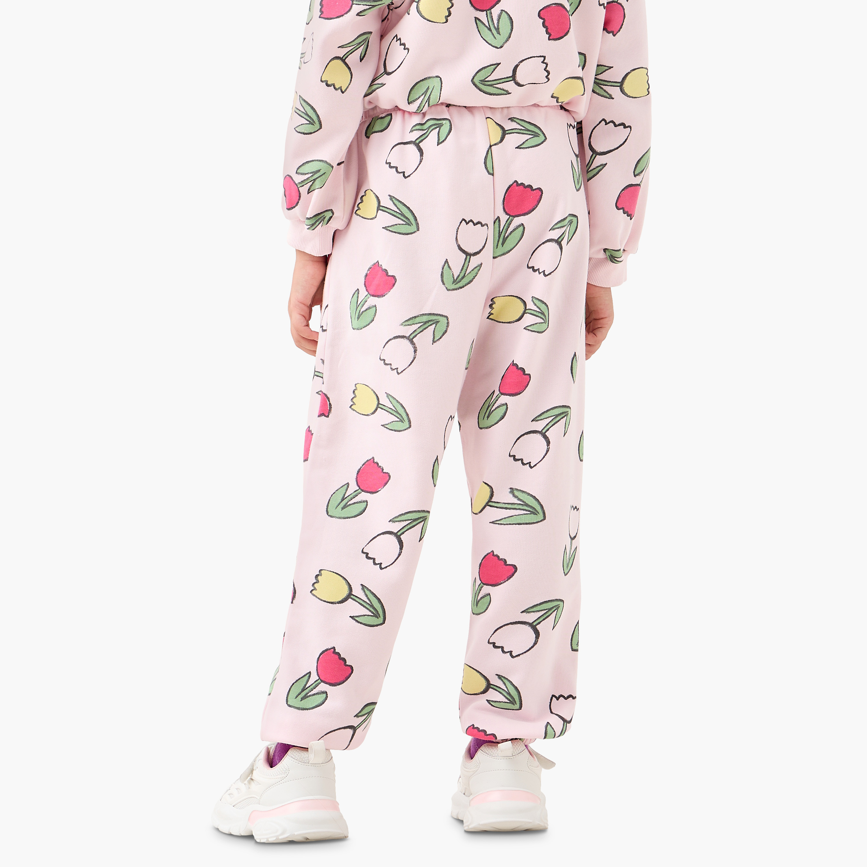 بنطلون رياضي برباط خصر وجيوب من جونيورز-girls-clothing-bottoms-joggersandtrackpants-image-3