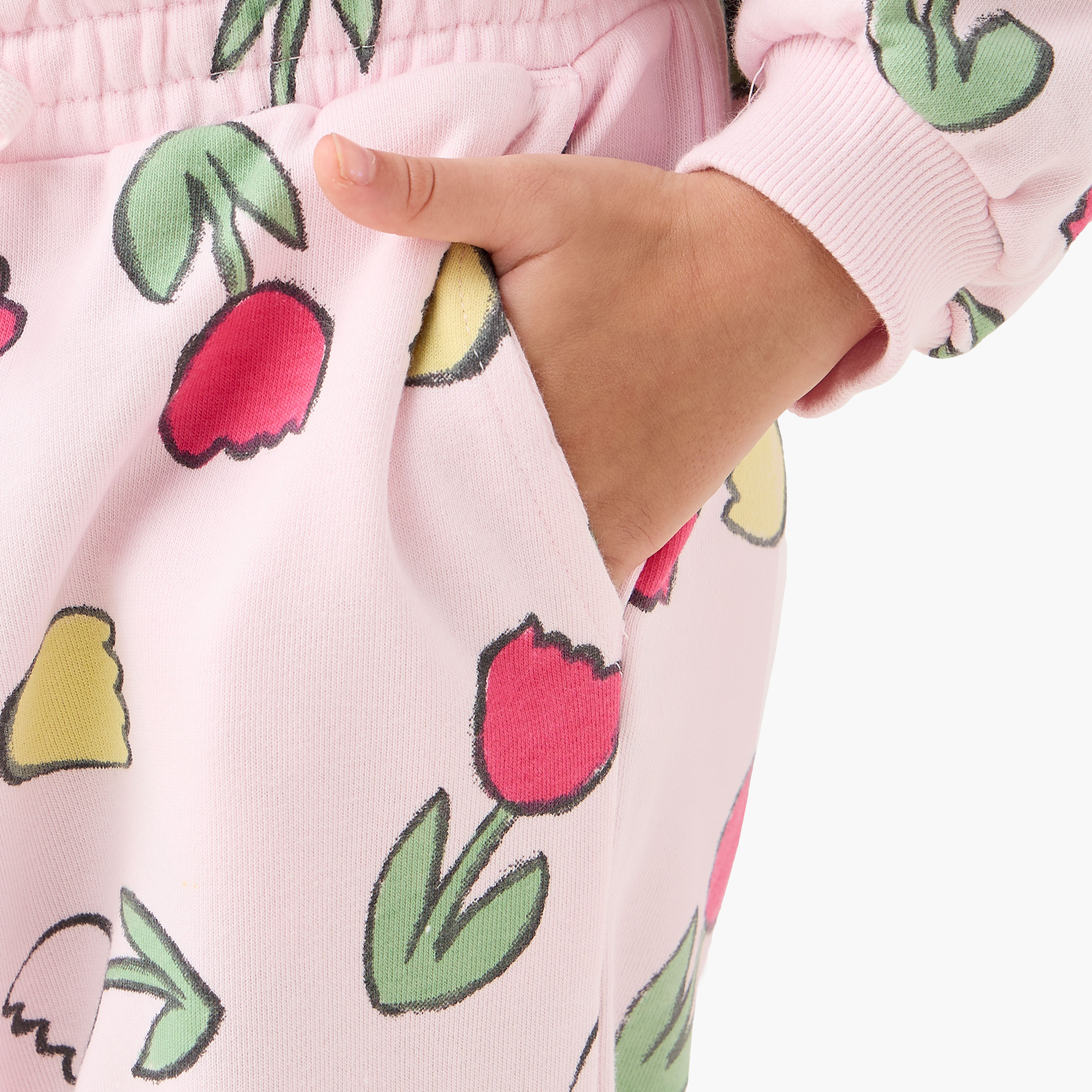 بنطلون رياضي برباط خصر وجيوب من جونيورز-girls-clothing-bottoms-joggersandtrackpants-image-2