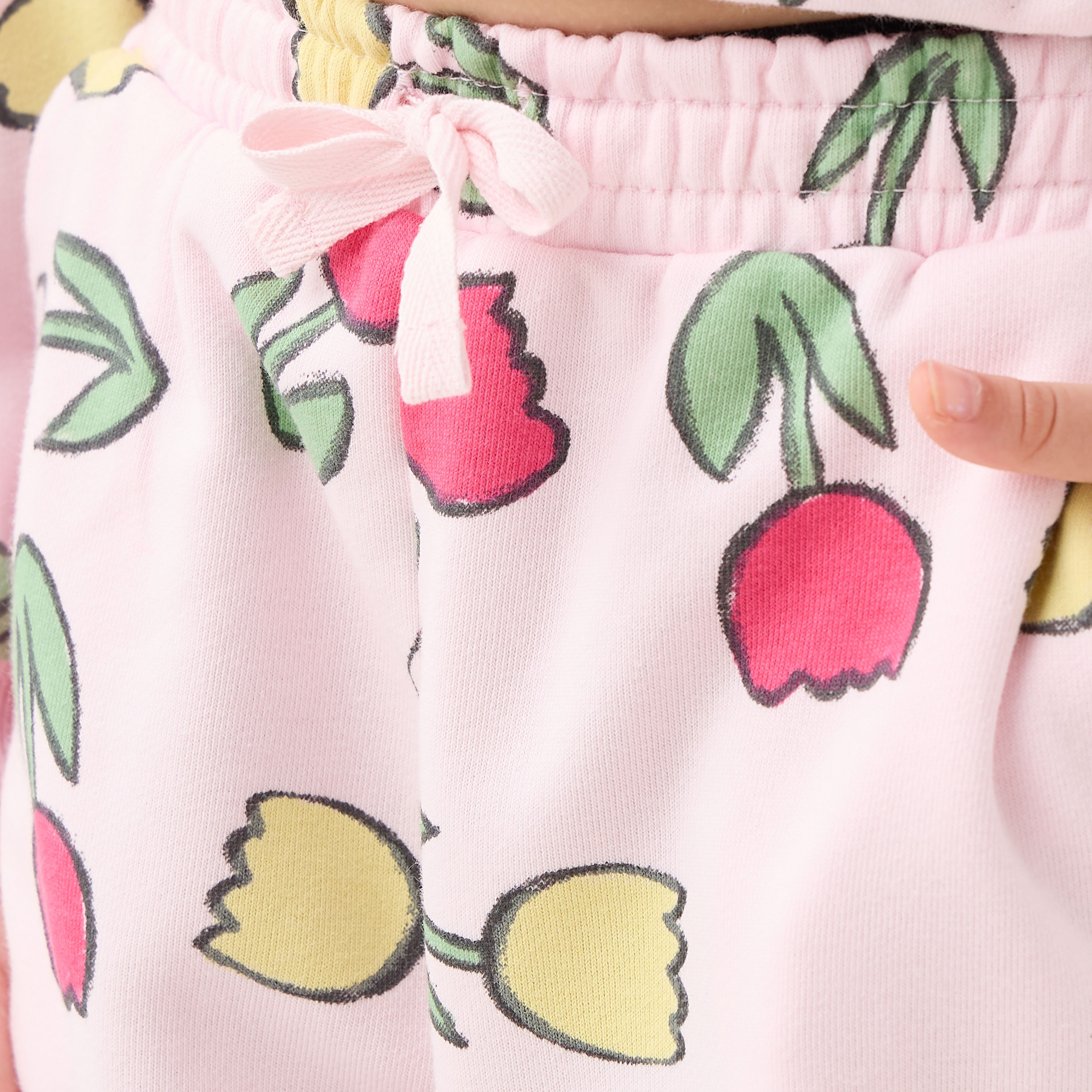 بنطلون رياضي برباط خصر وجيوب من جونيورز-girls-clothing-bottoms-joggersandtrackpants-image-1