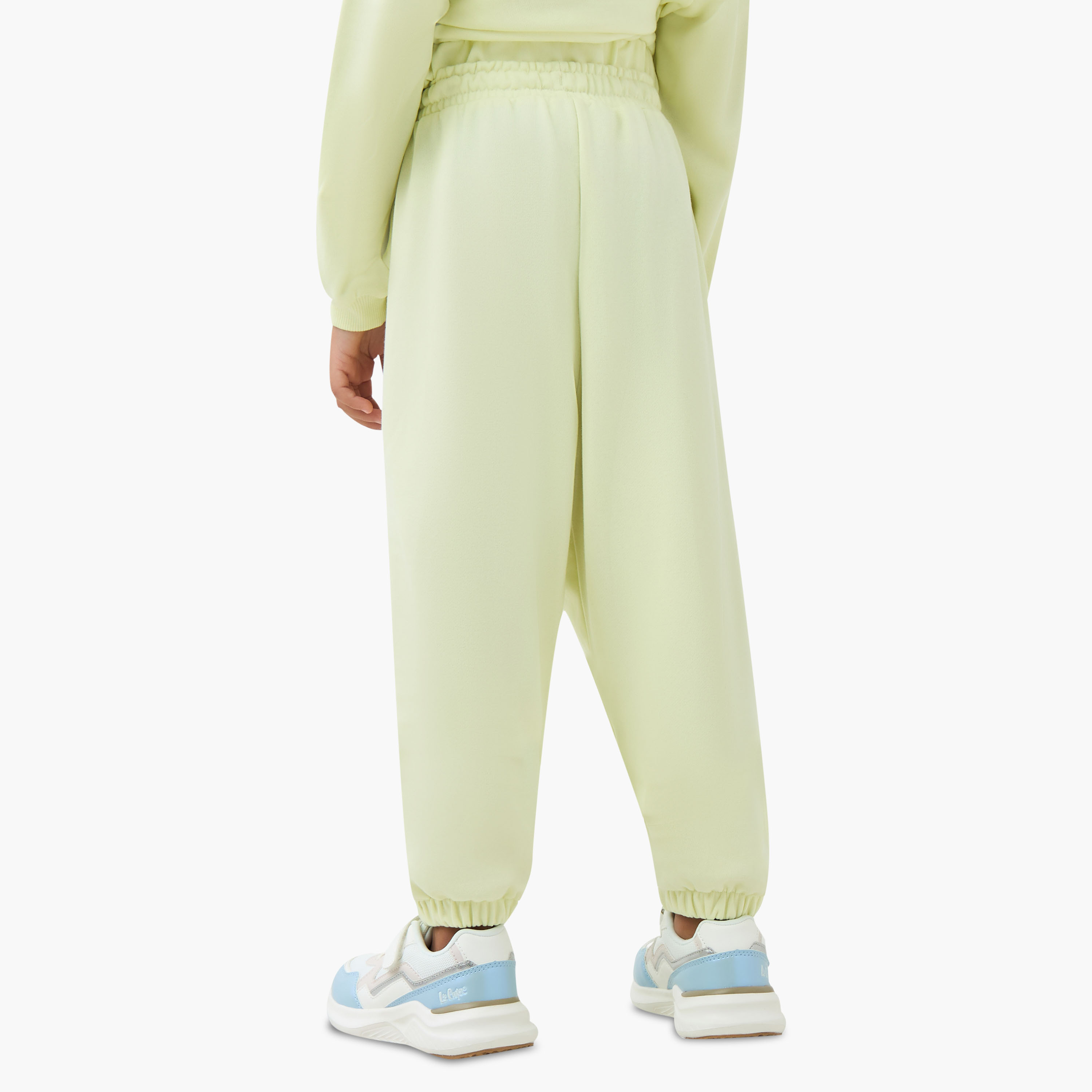 Juniors Girls Joggers with Bear Print - Cotton - Drawstring Waist-baby-girls-clothing-bottoms-joggersandtrackpants-image-3
