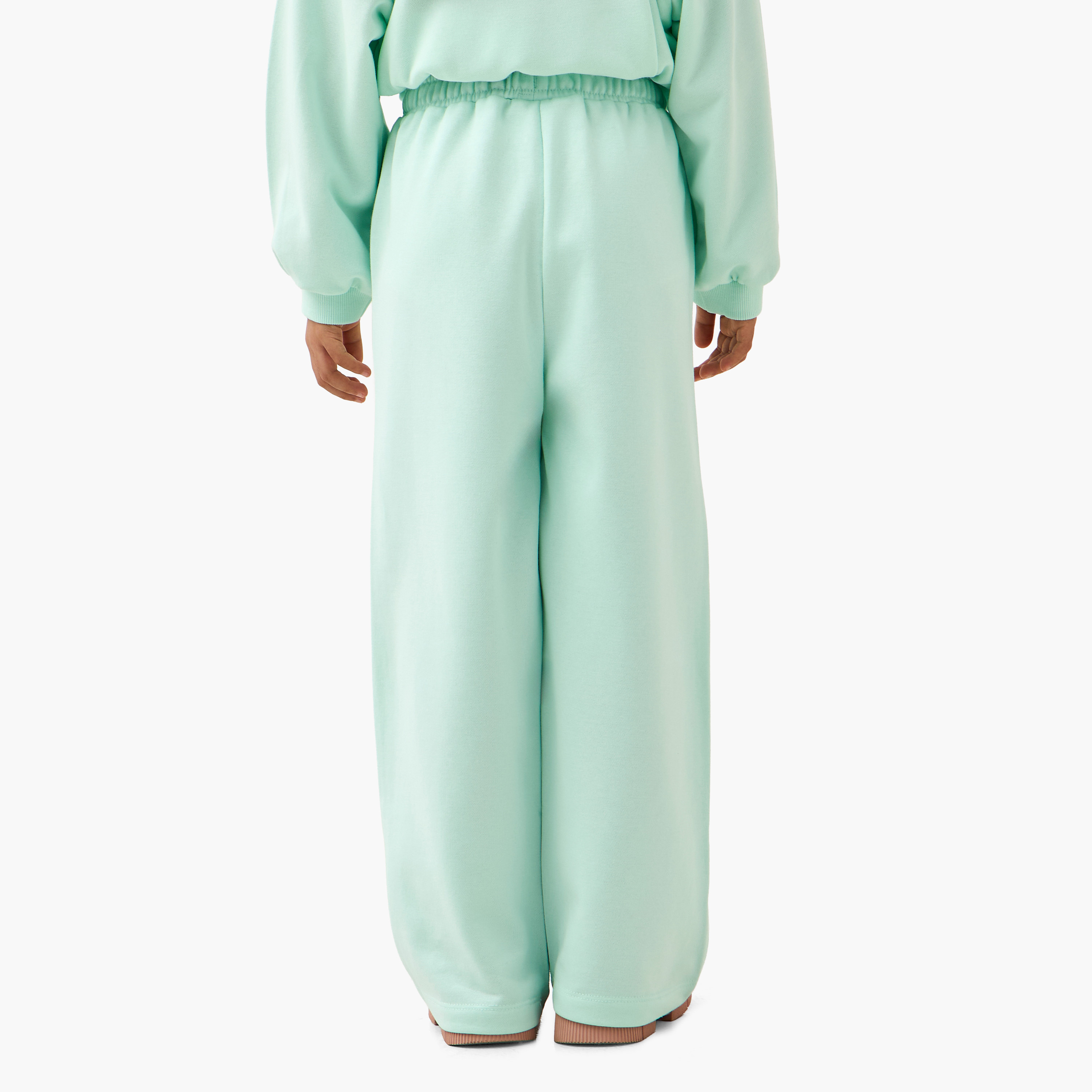 Juniors Drawstring Waist Track Pants with Pockets-girls-clothing-bottoms-joggersandtrackpants-image-3