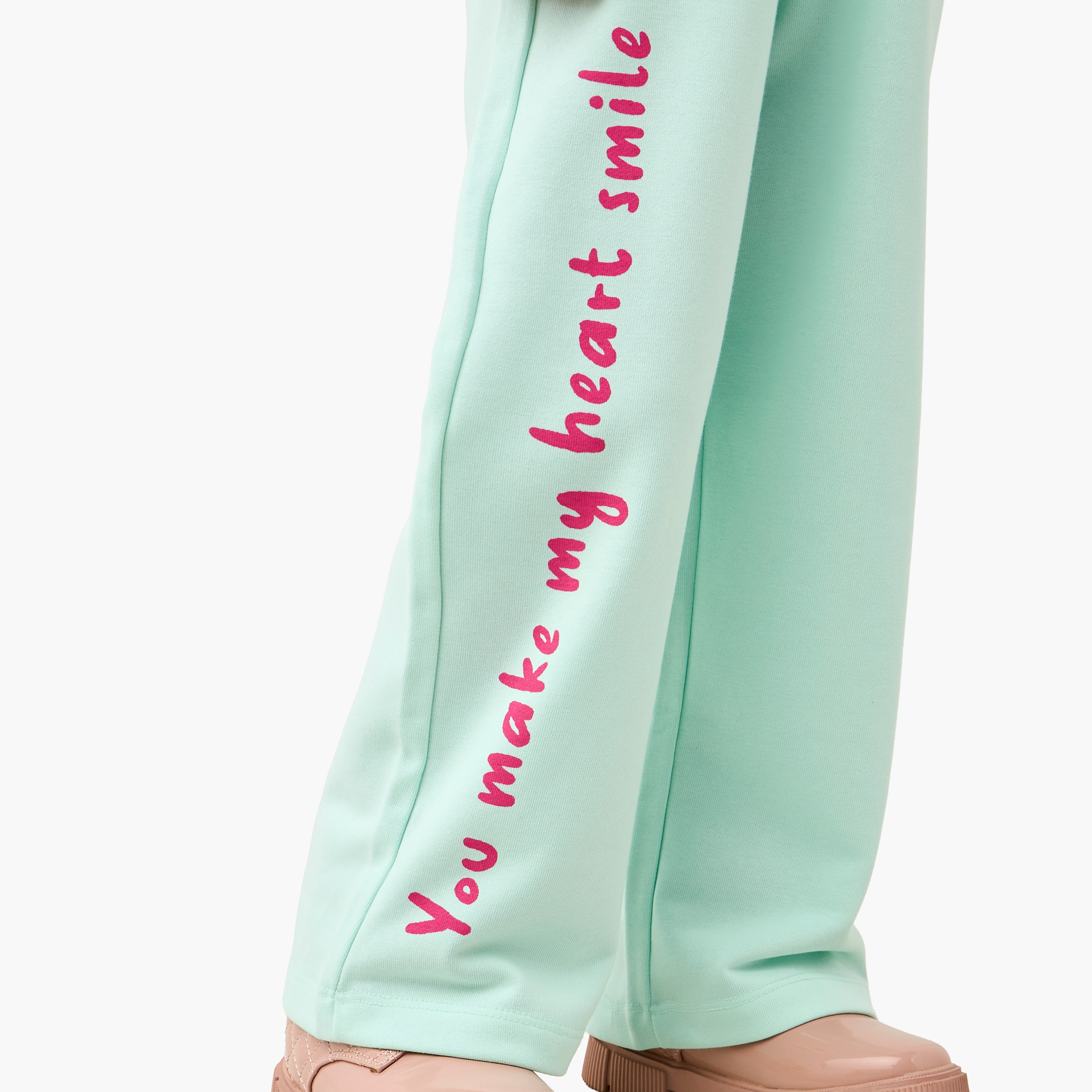 Juniors Drawstring Waist Track Pants with Pockets-girls-clothing-bottoms-joggersandtrackpants-image-4