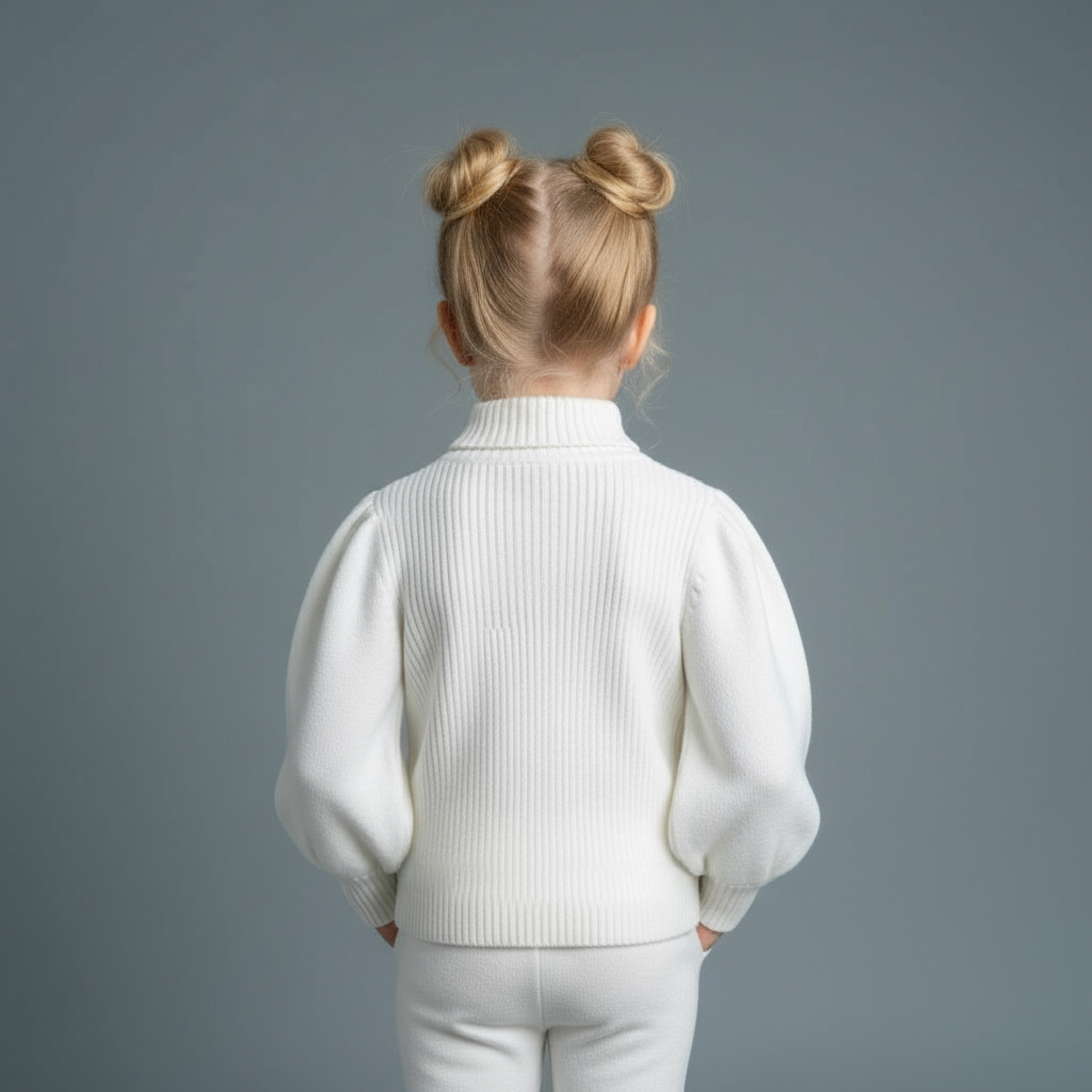 Juniors Ribbed Turtleneck Sweater with Long Sleeves-girls-clothing-winterwear-jumpersandcardigans-image-2