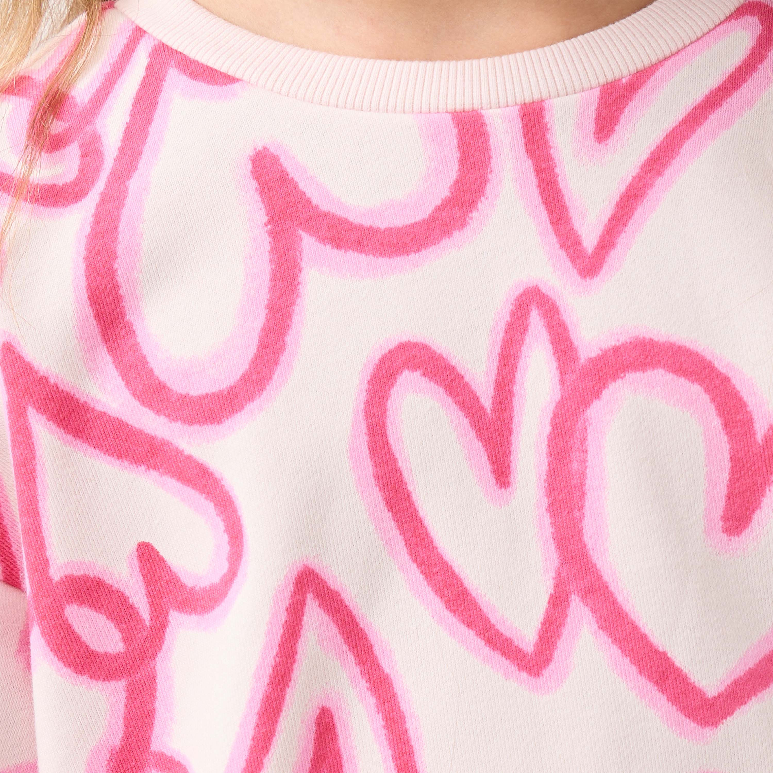 Juniors Floral Print Pullover with Crew Neck-baby-girls-clothing-winterwear-sweatshirts-image-5