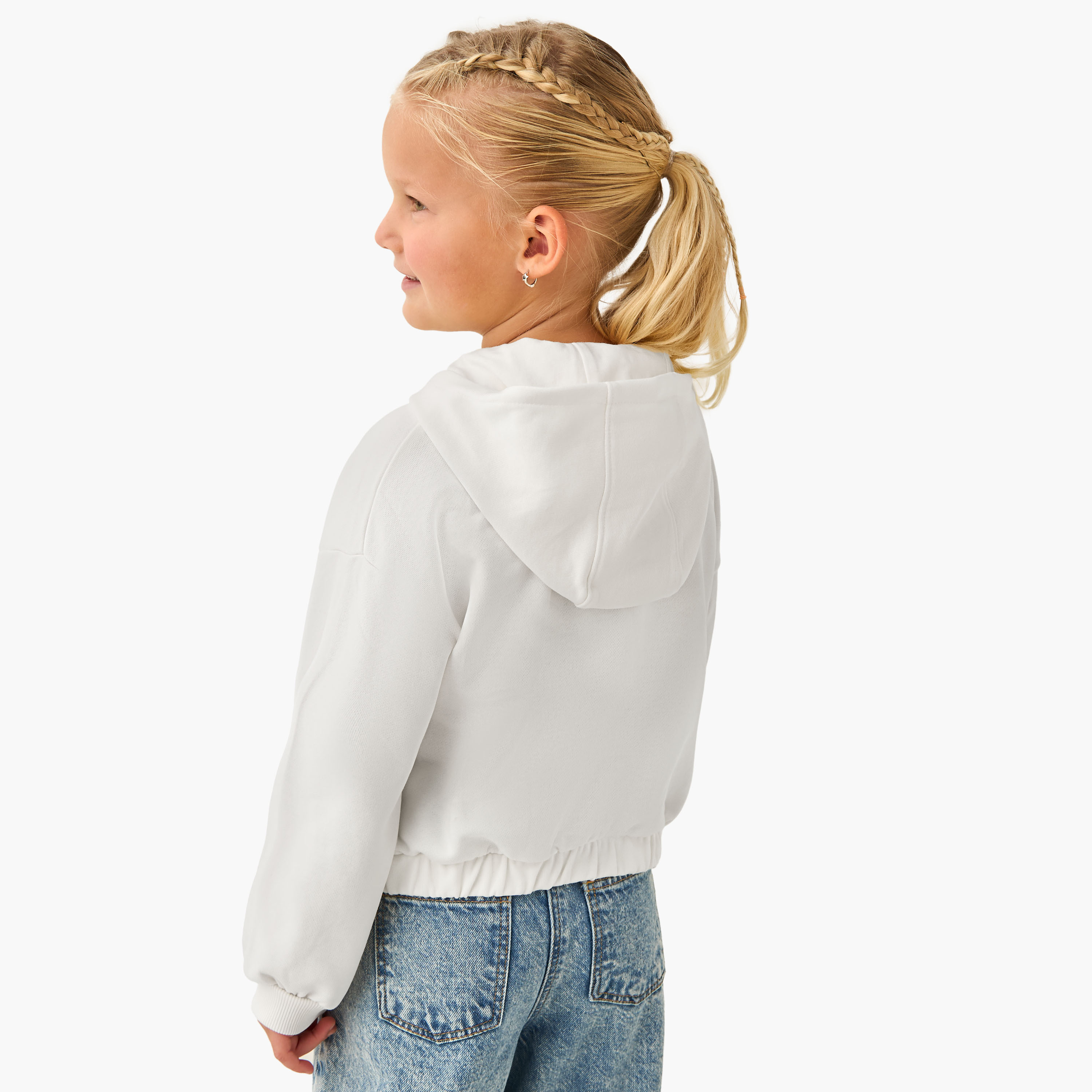 Juniors Graphic Print Sweatshirt with Long Sleeves-baby-girls-clothing-winterwear-sweatshirts-image-3