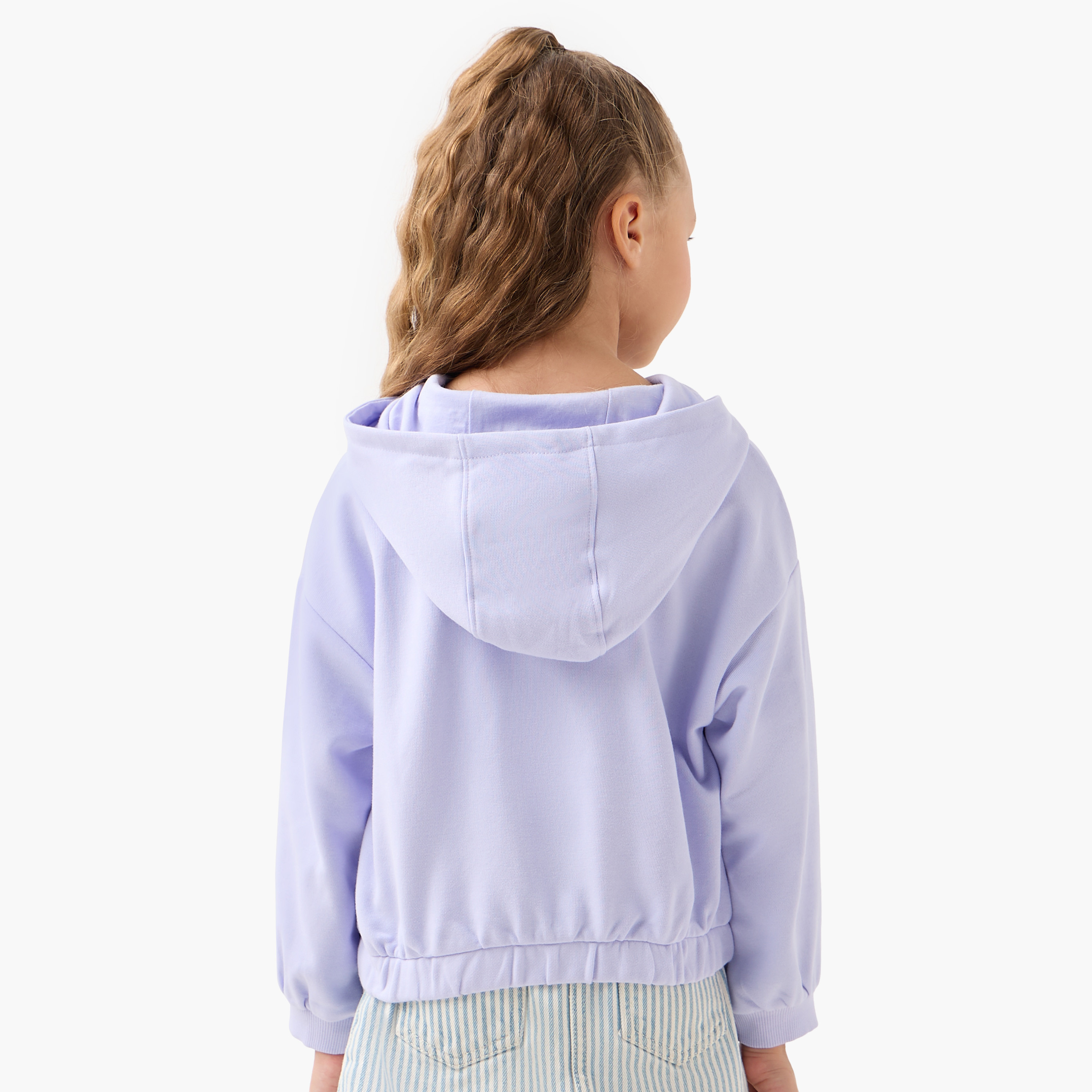 Juniors Bunny Print Pullover with Hood-baby-girls-clothing-sweatshirts-image-3