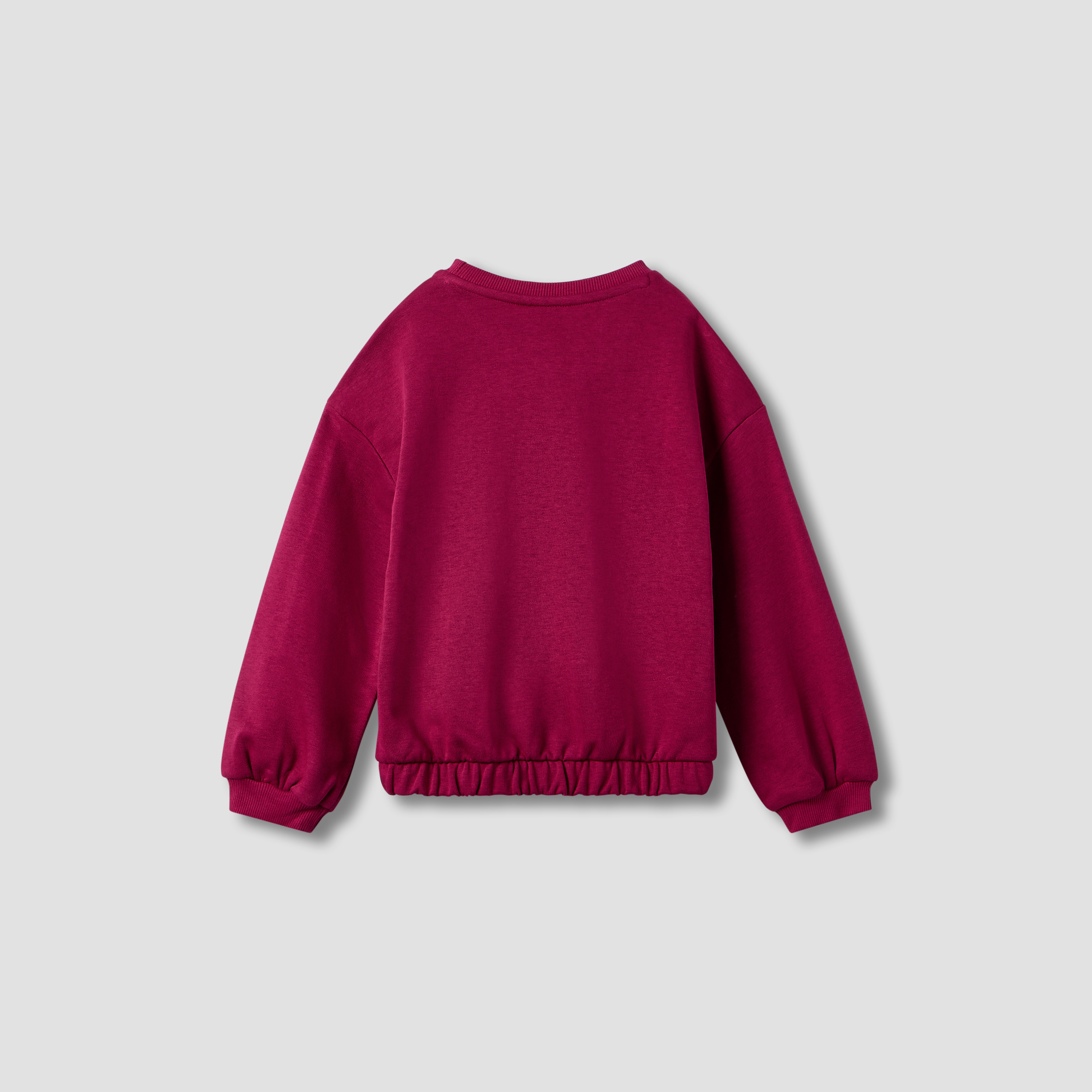 Juniors Girls Crew Neck Sweatshirt with Print - Long Sleeves-girls-clothing-sweatshirts-image-2