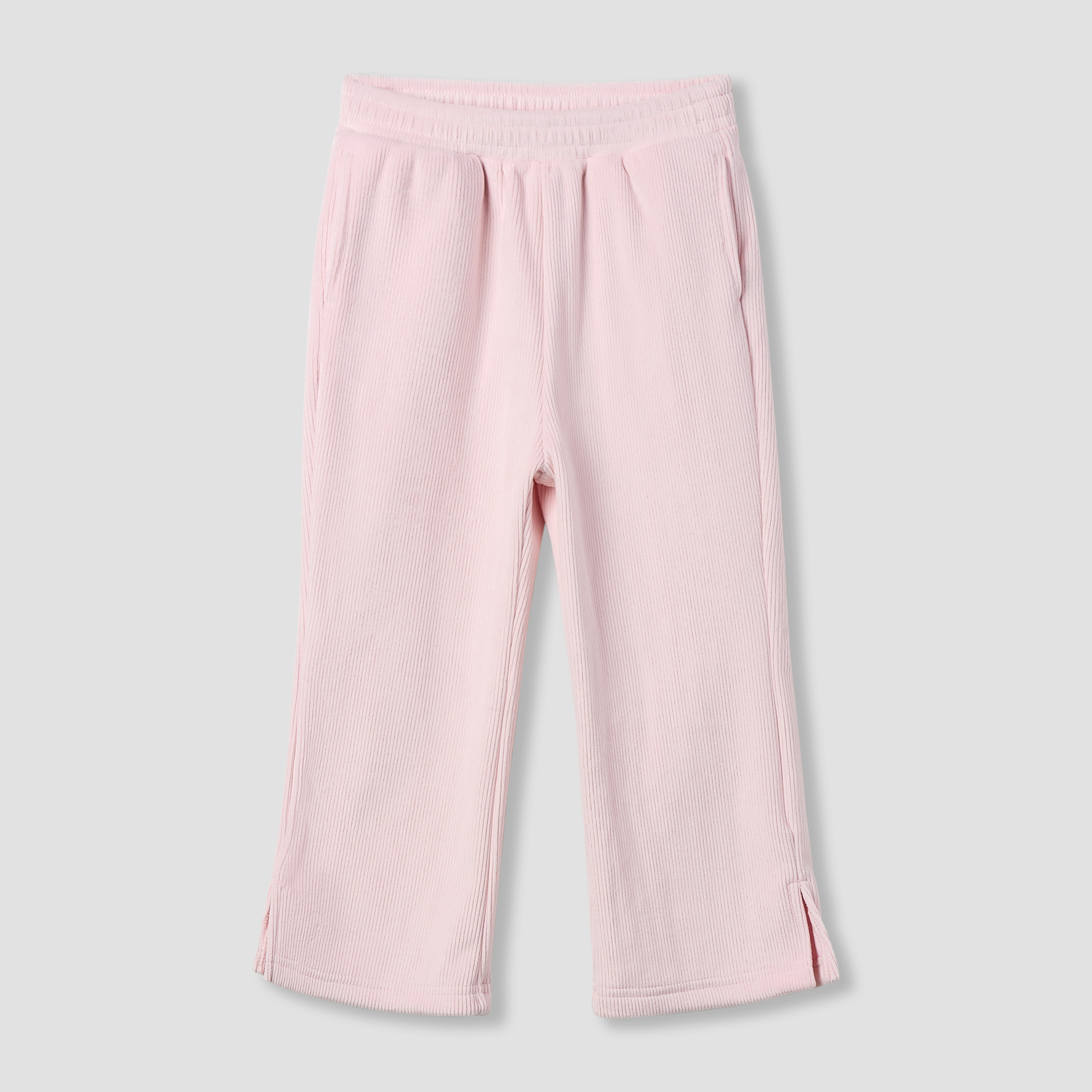 Juniors Girls Sweatshirt and Track Pants Set with Ruffle - Polyester Blend  - Long Sleeves - Hood-baby-girls-clothing-setsandcoords-image-3